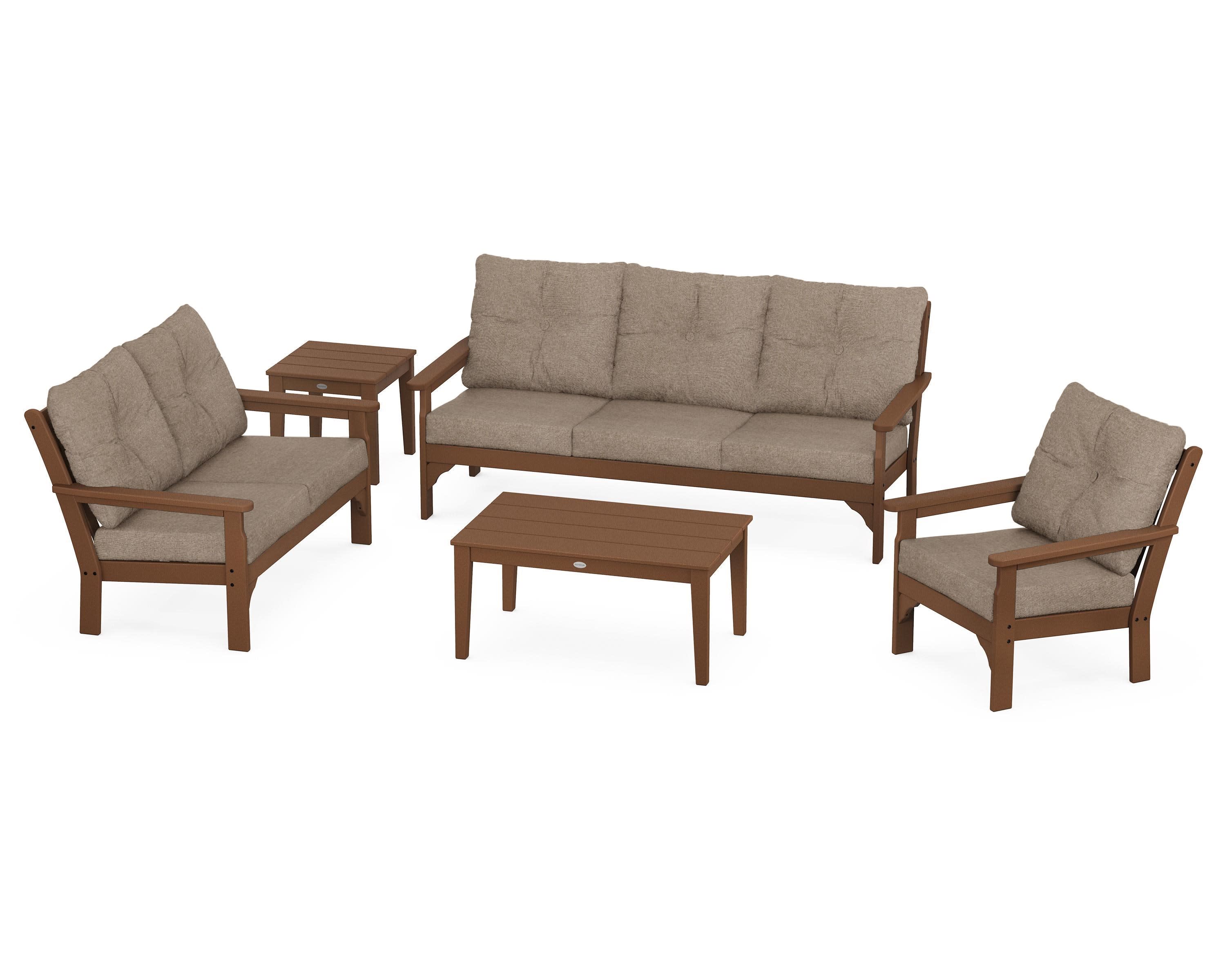 Vineyard 5 Piece Deep Seating Set - Image 157