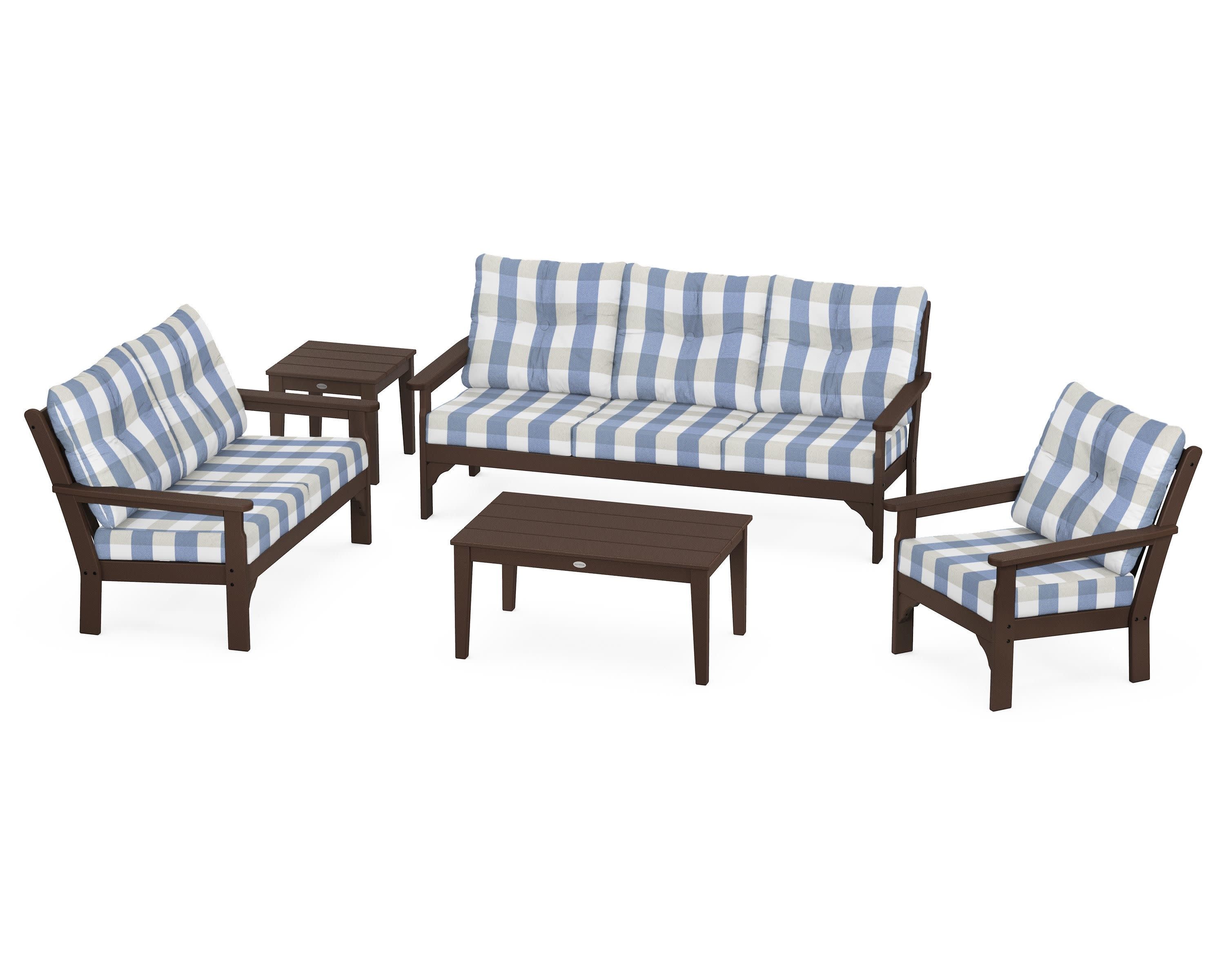 Vineyard 5 Piece Deep Seating Set - Image 177