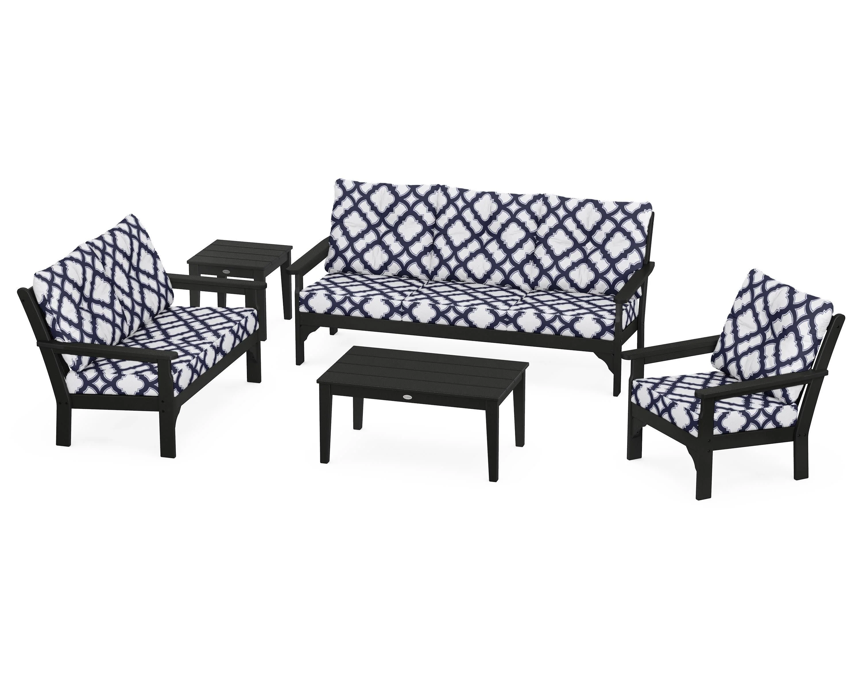 Vineyard 5 Piece Deep Seating Set - Image 188