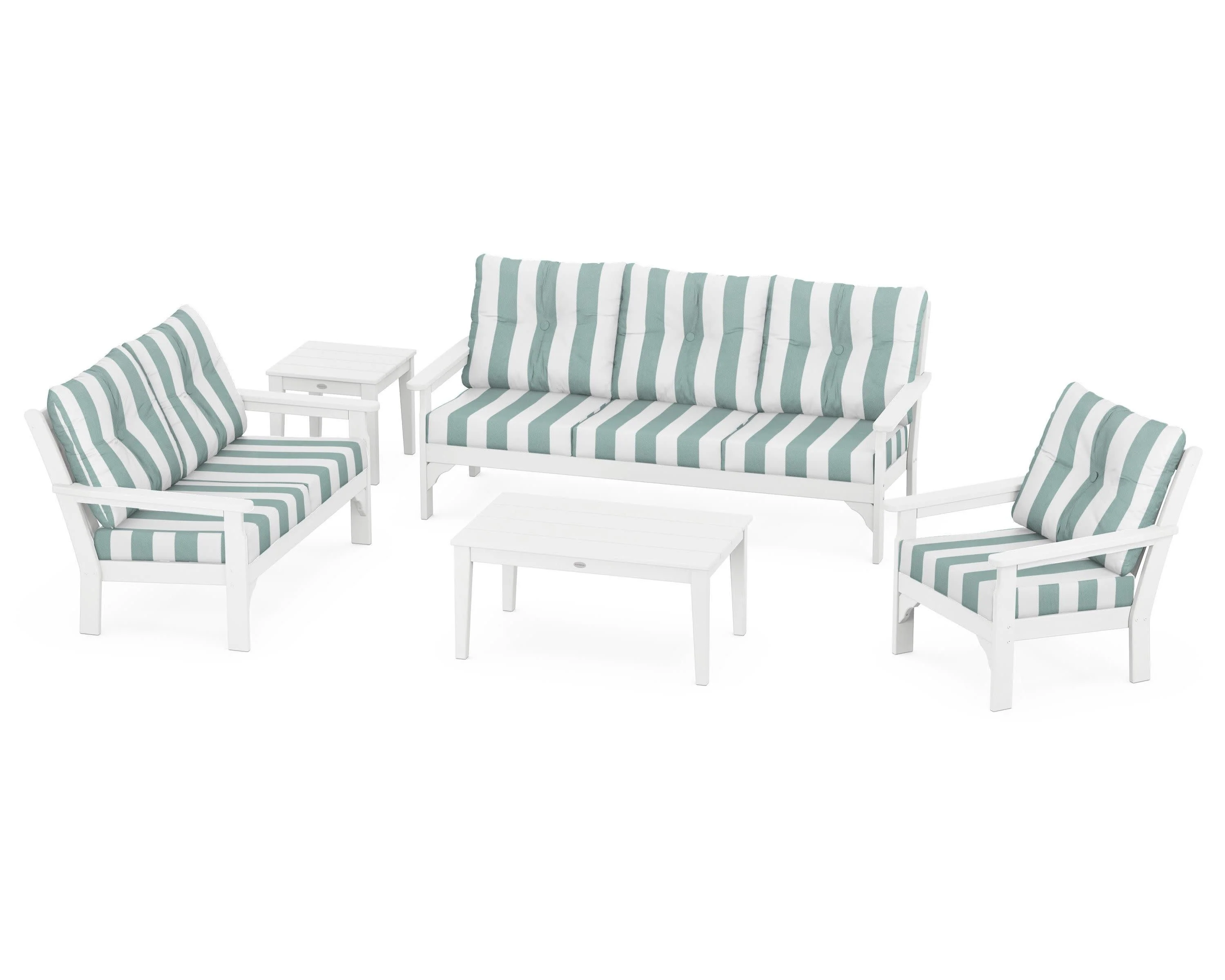 Vineyard 5 Piece Deep Seating Set - Image 20