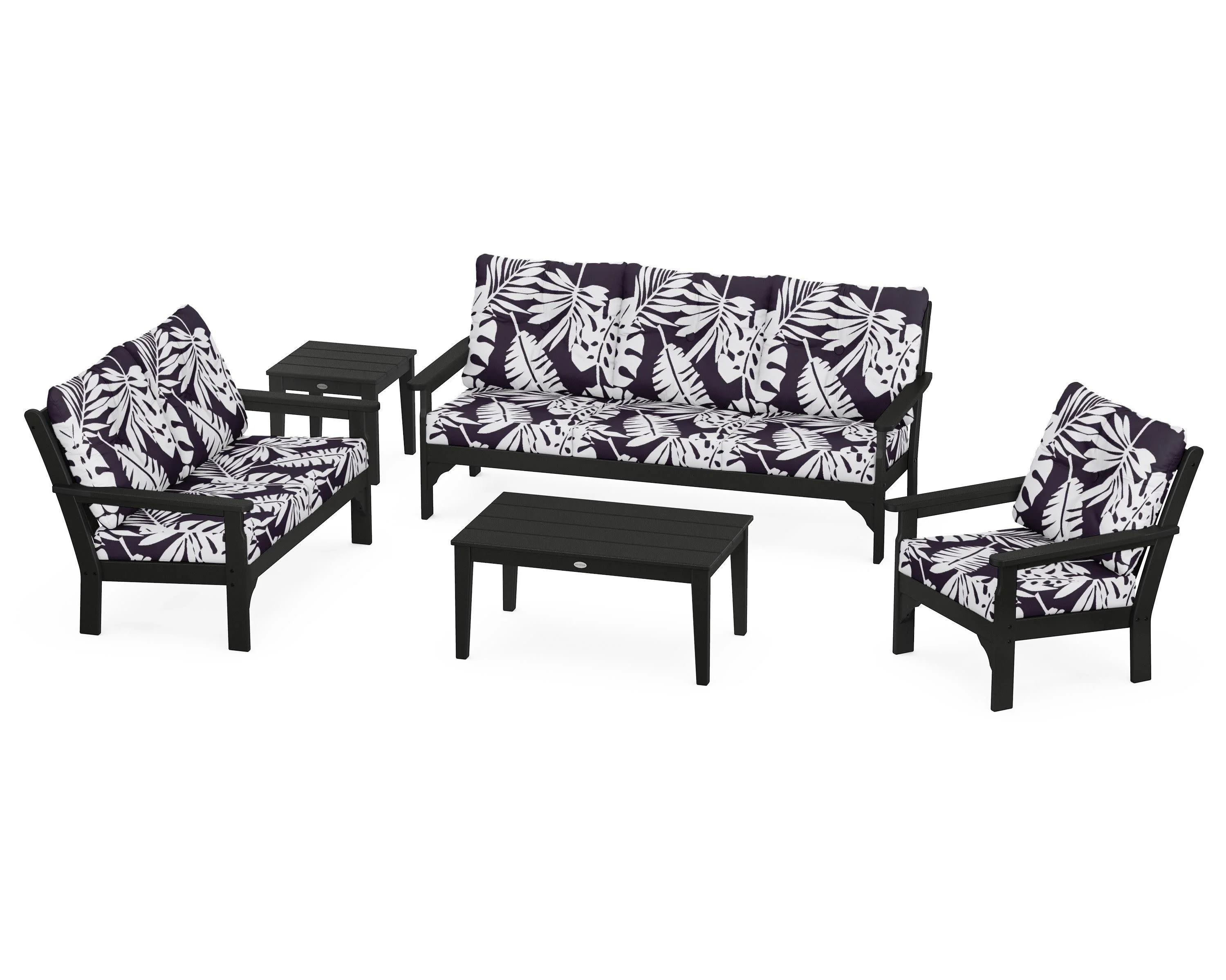 Vineyard 5 Piece Deep Seating Set - Image 201