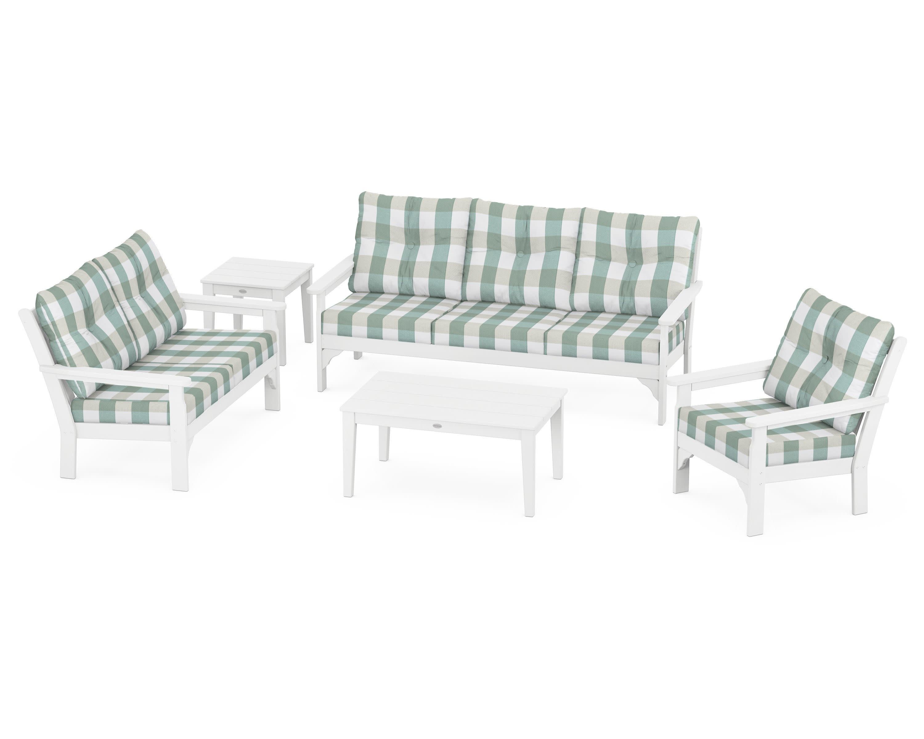 Vineyard 5 Piece Deep Seating Set - Image 33
