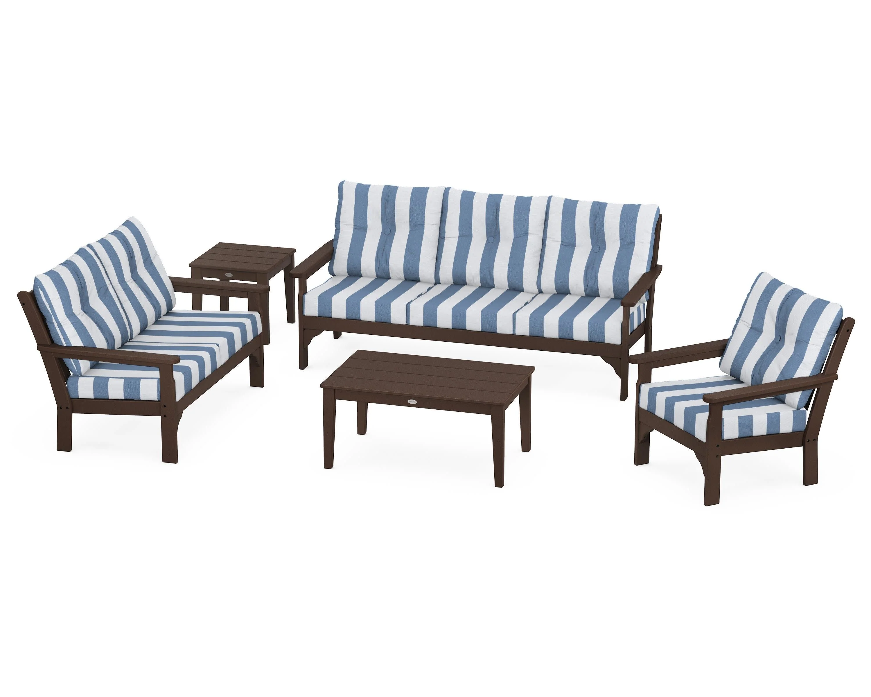 Vineyard 5 Piece Deep Seating Set - Image 38