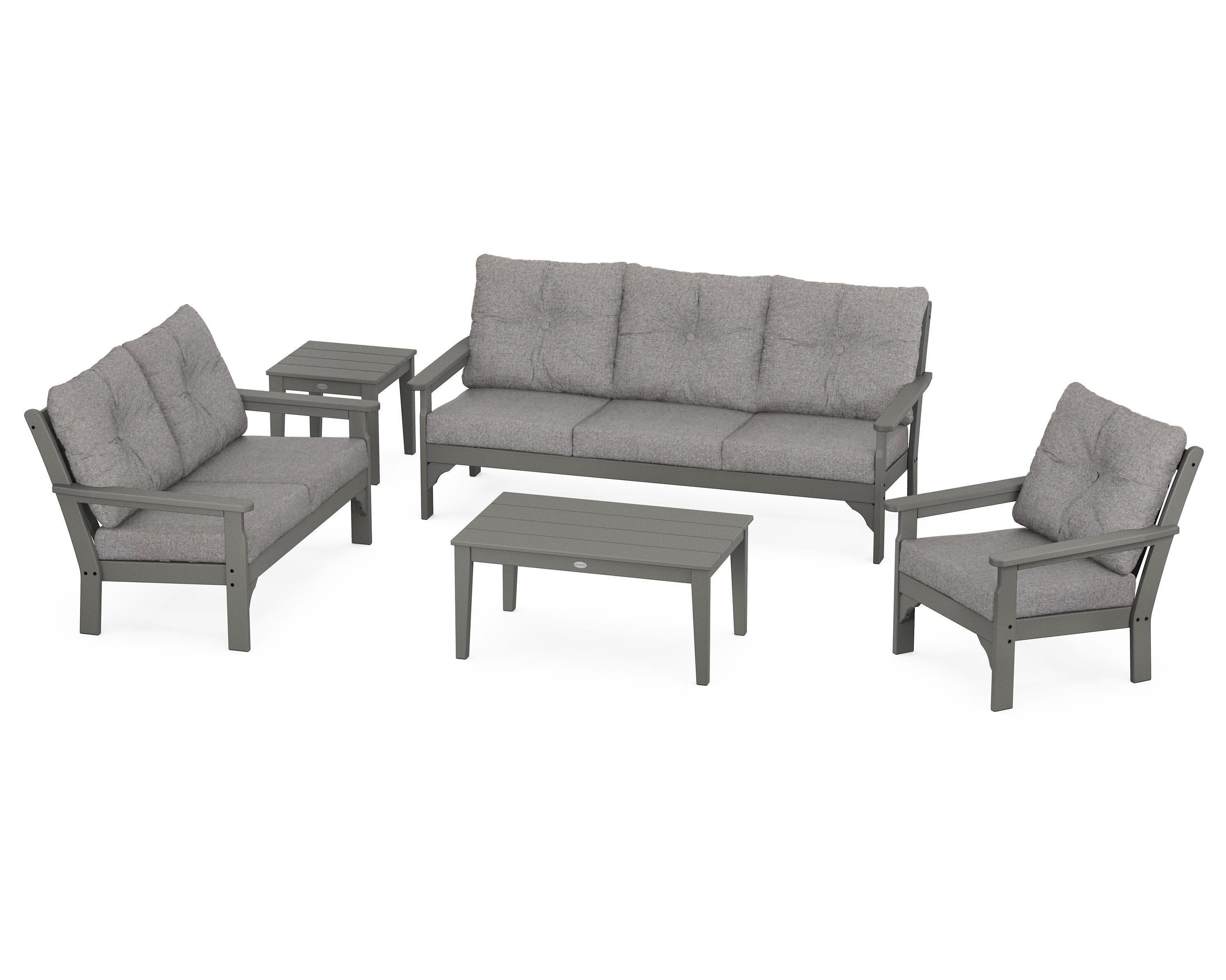 Vineyard 5 Piece Deep Seating Set - Image 60