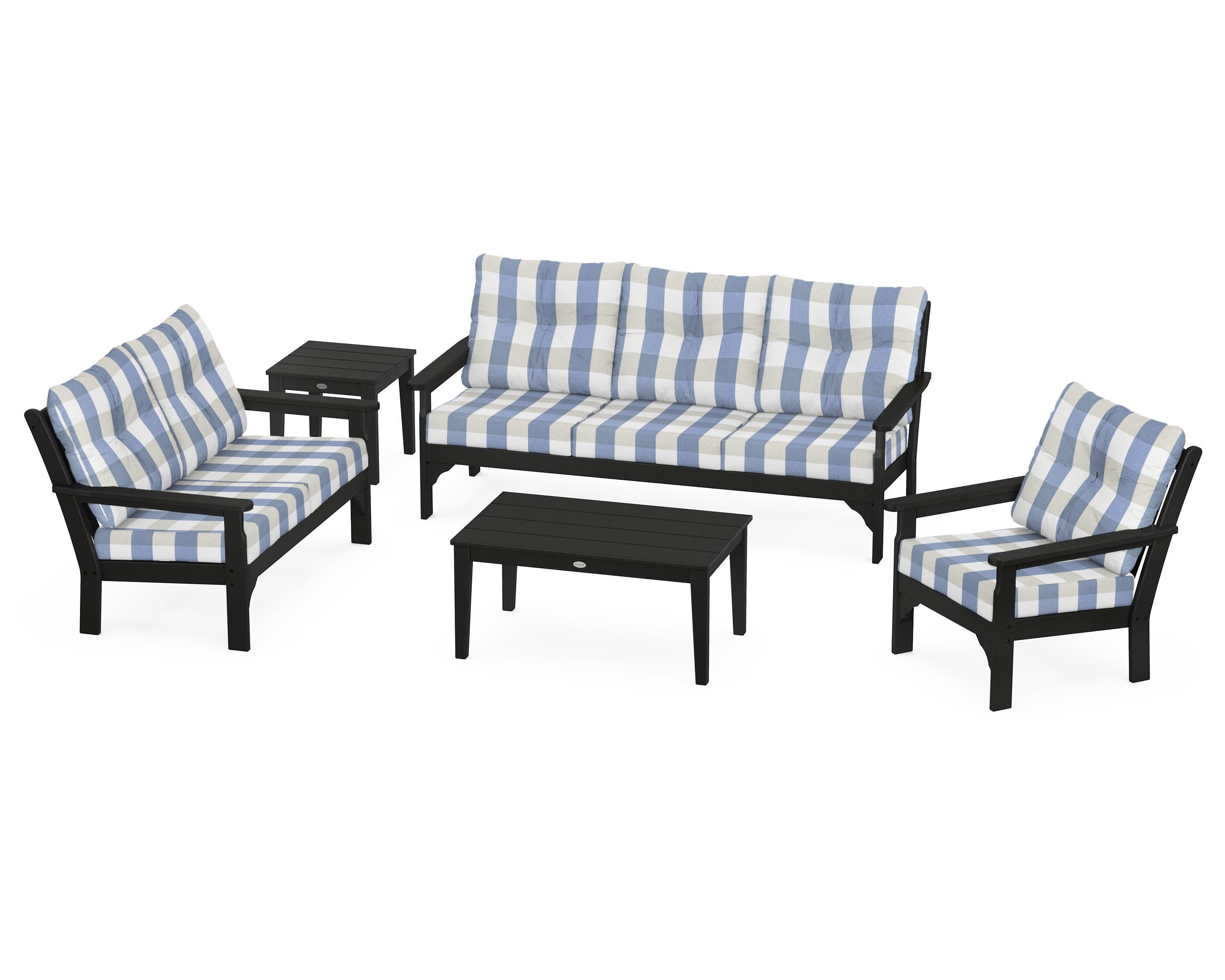 Vineyard 5 Piece Deep Seating Set - Image 65