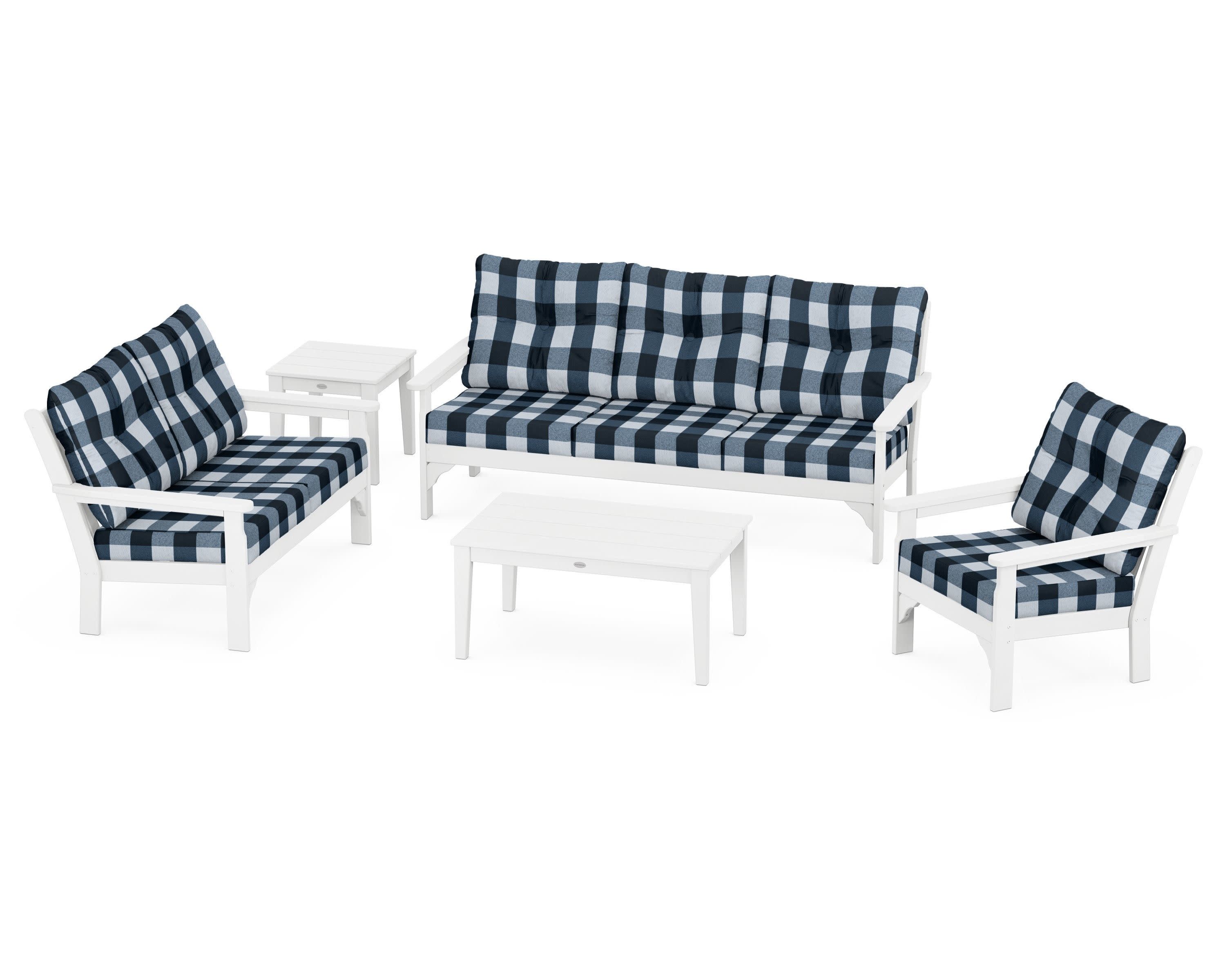 Vineyard 5 Piece Deep Seating Set - Image 66