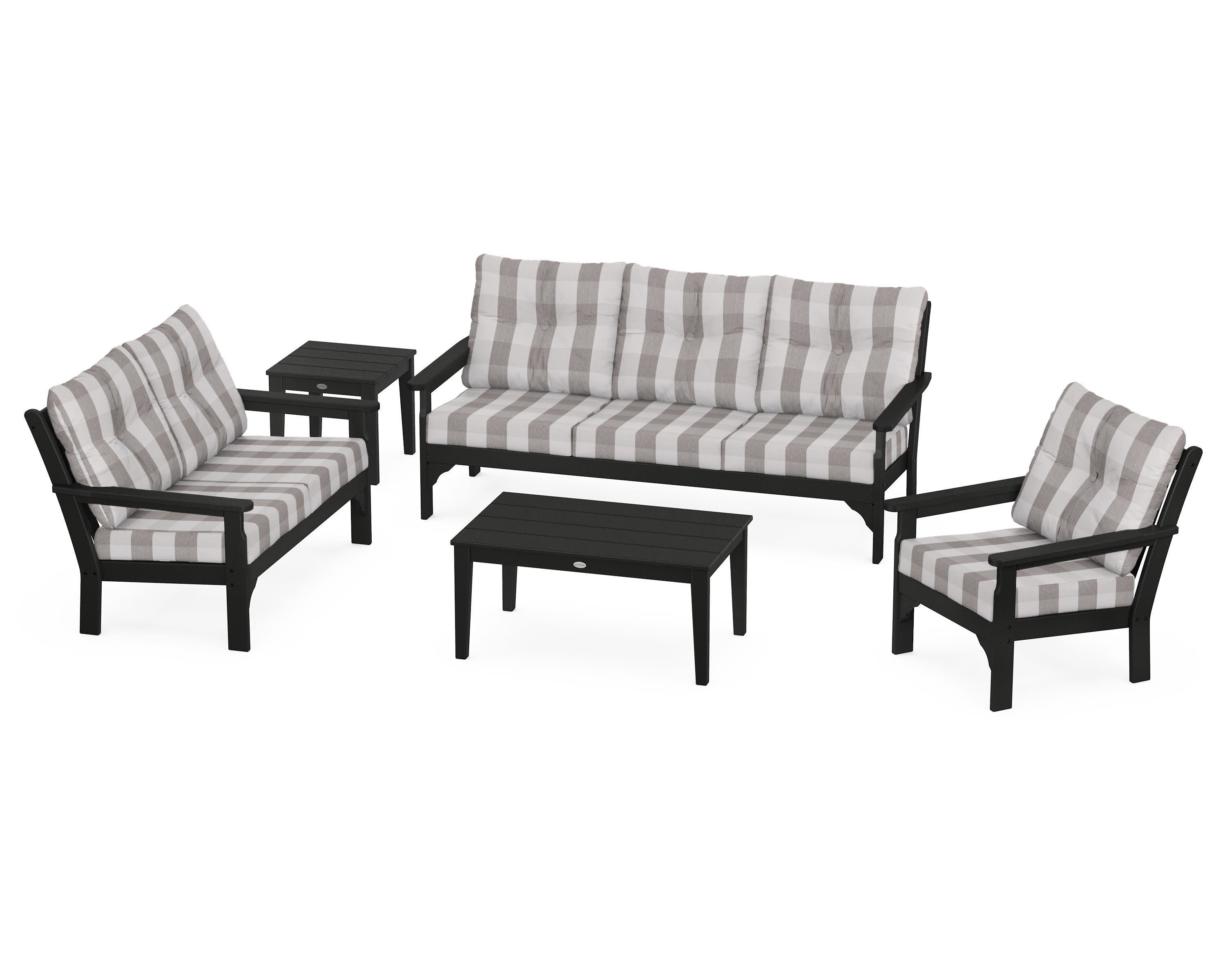 Vineyard 5 Piece Deep Seating Set - Image 82
