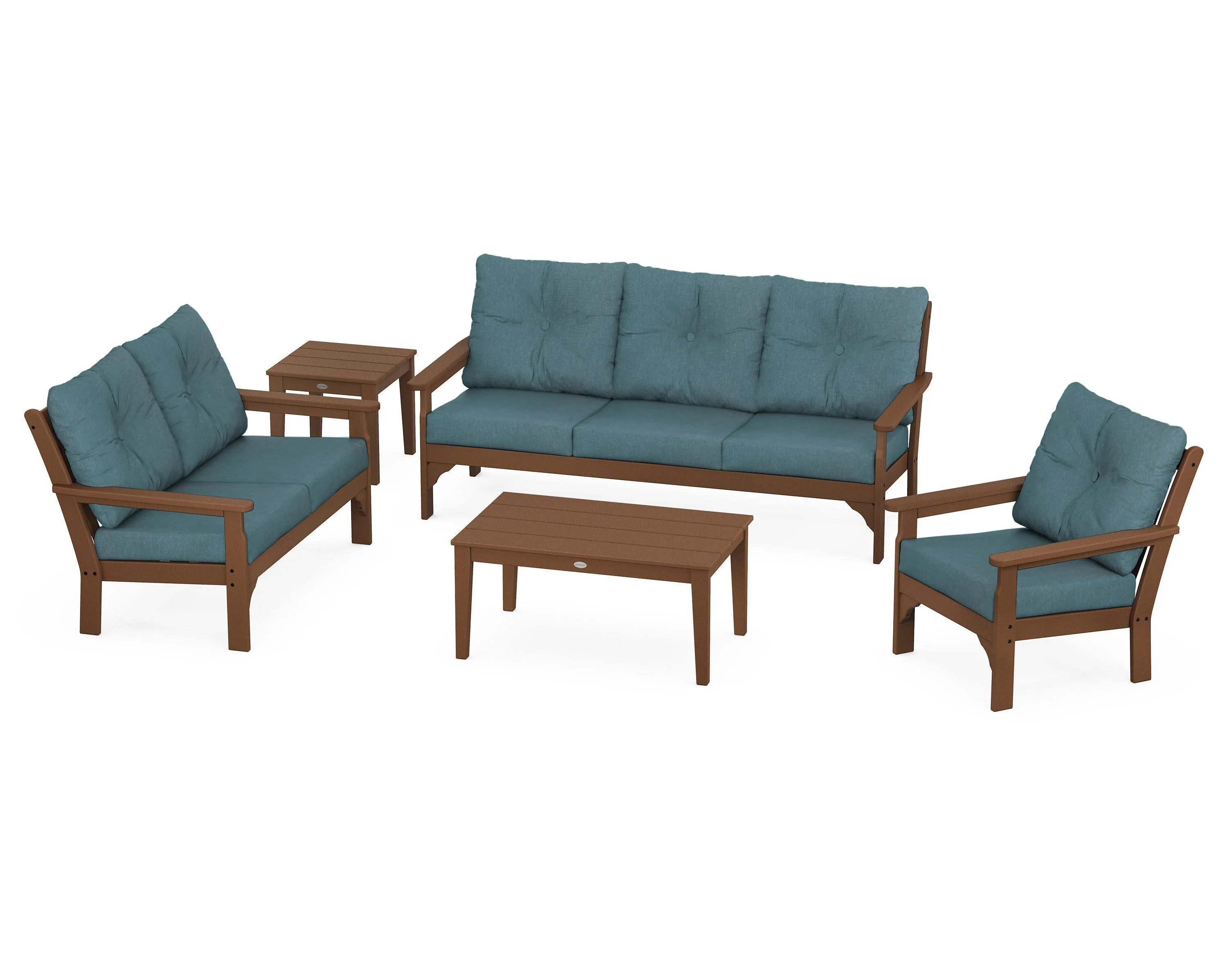 Vineyard 5 Piece Deep Seating Set - Image 86