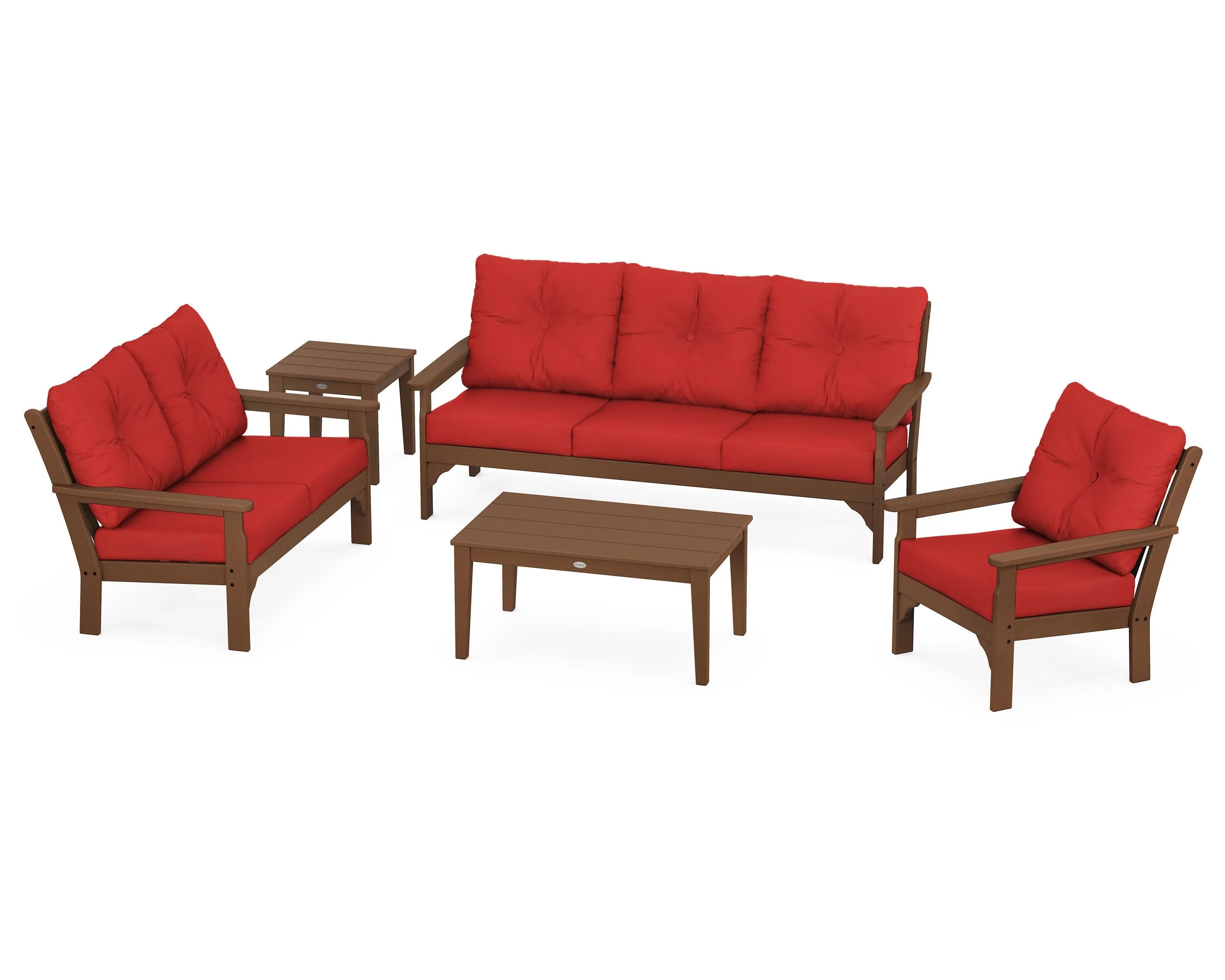 Vineyard 5 Piece Deep Seating Set - Image 92