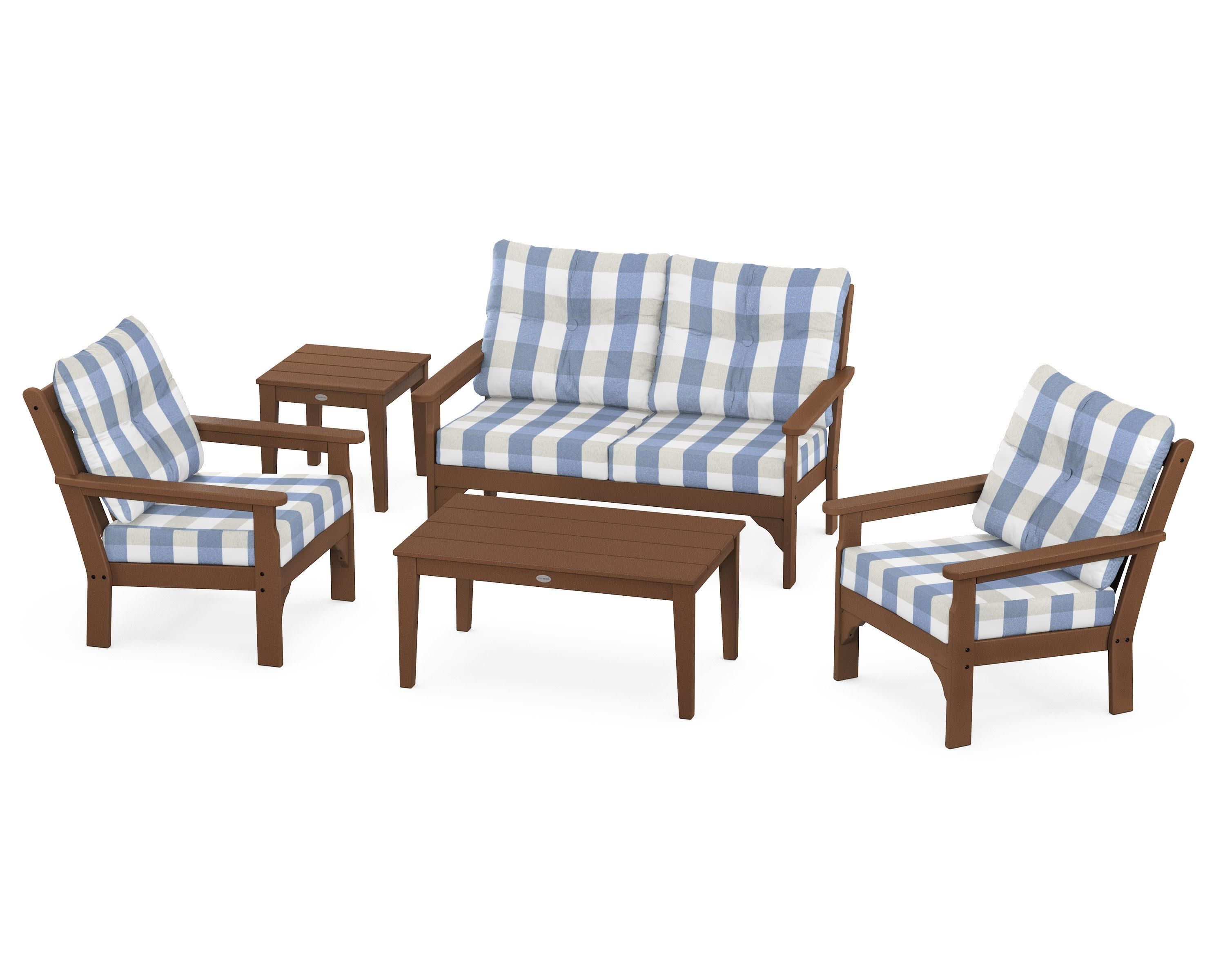 Vineyard 5-Piece Deep Seating Set - Image 3