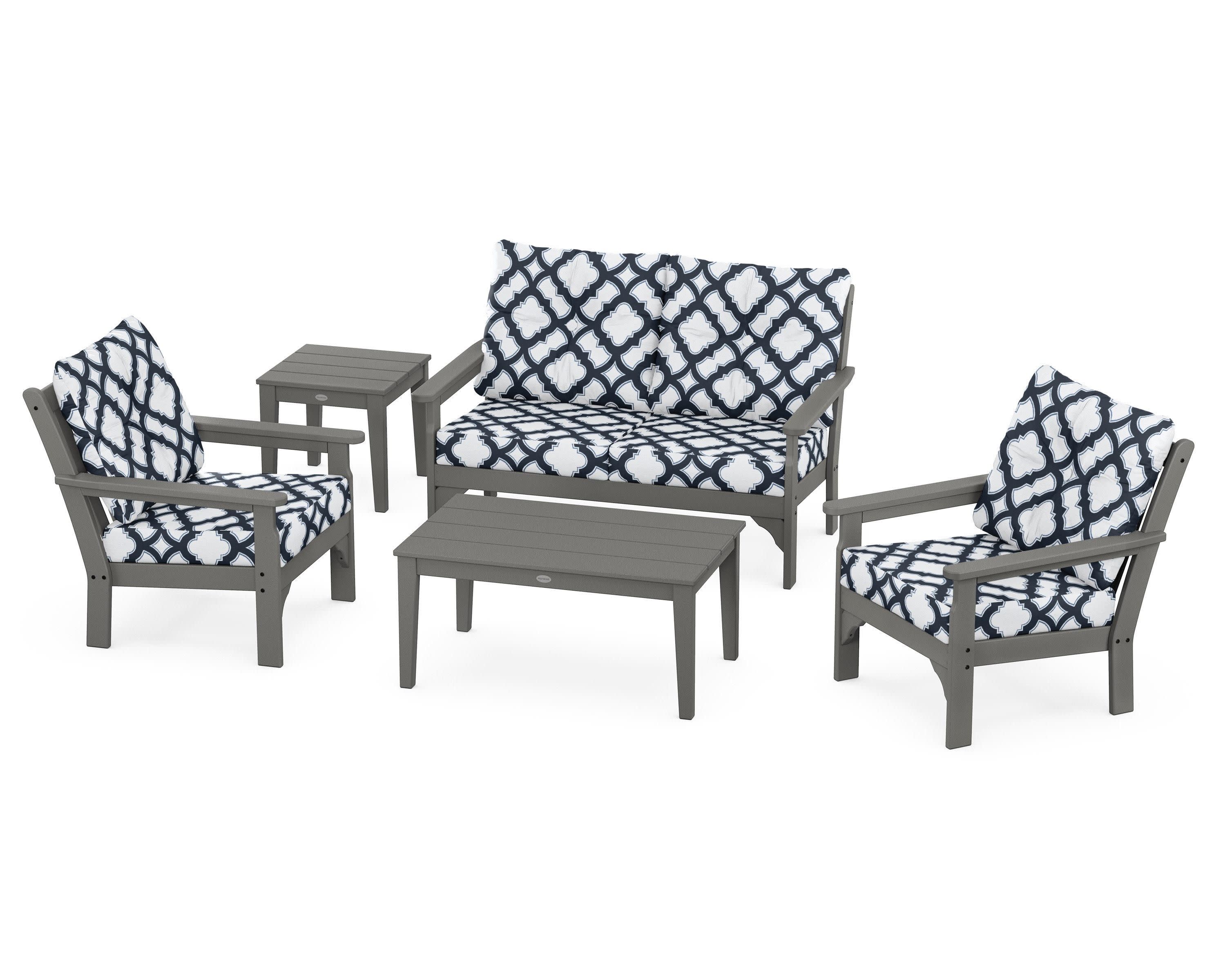 Vineyard 5-Piece Deep Seating Set - Image 42