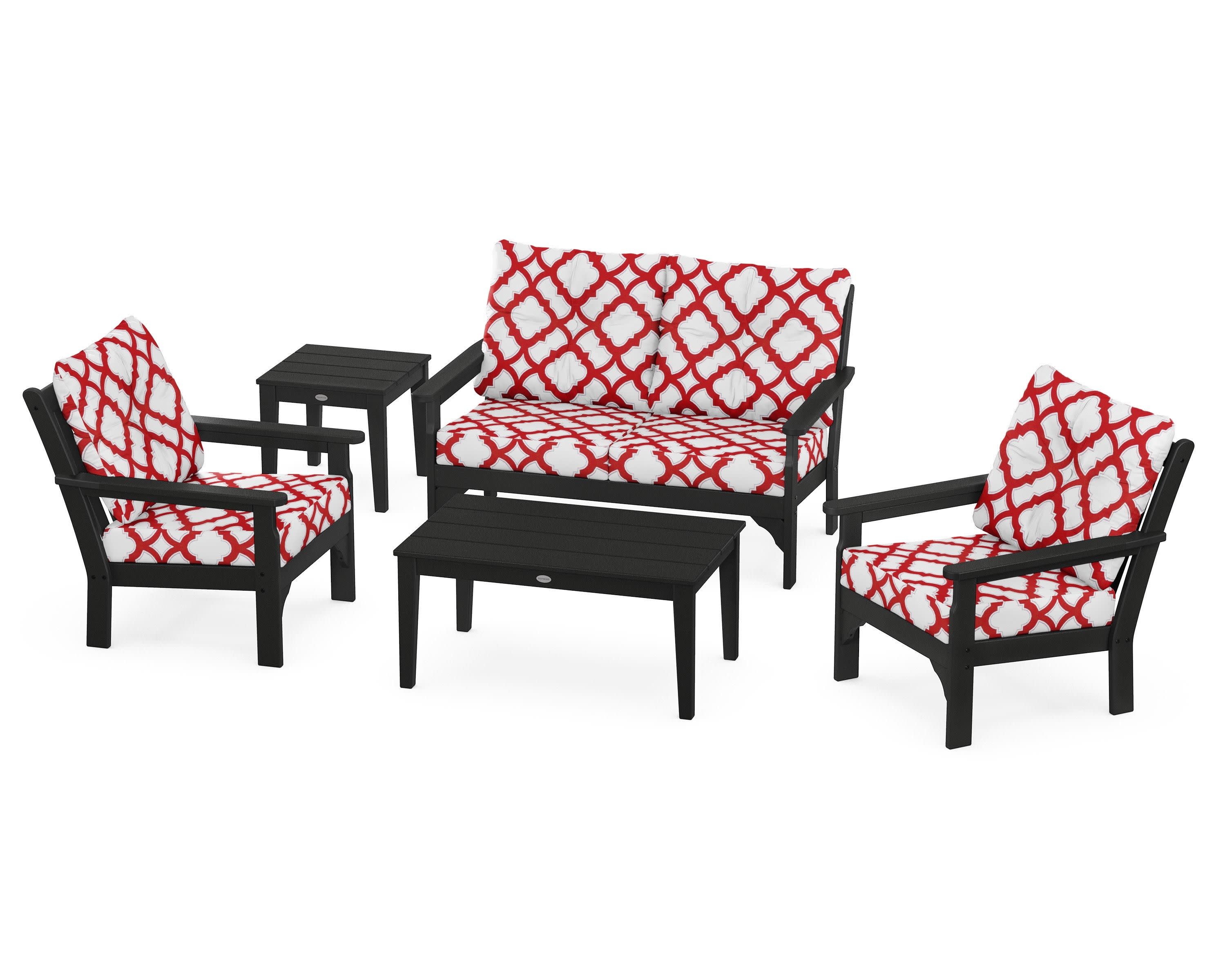 Vineyard 5-Piece Deep Seating Set - Image 5