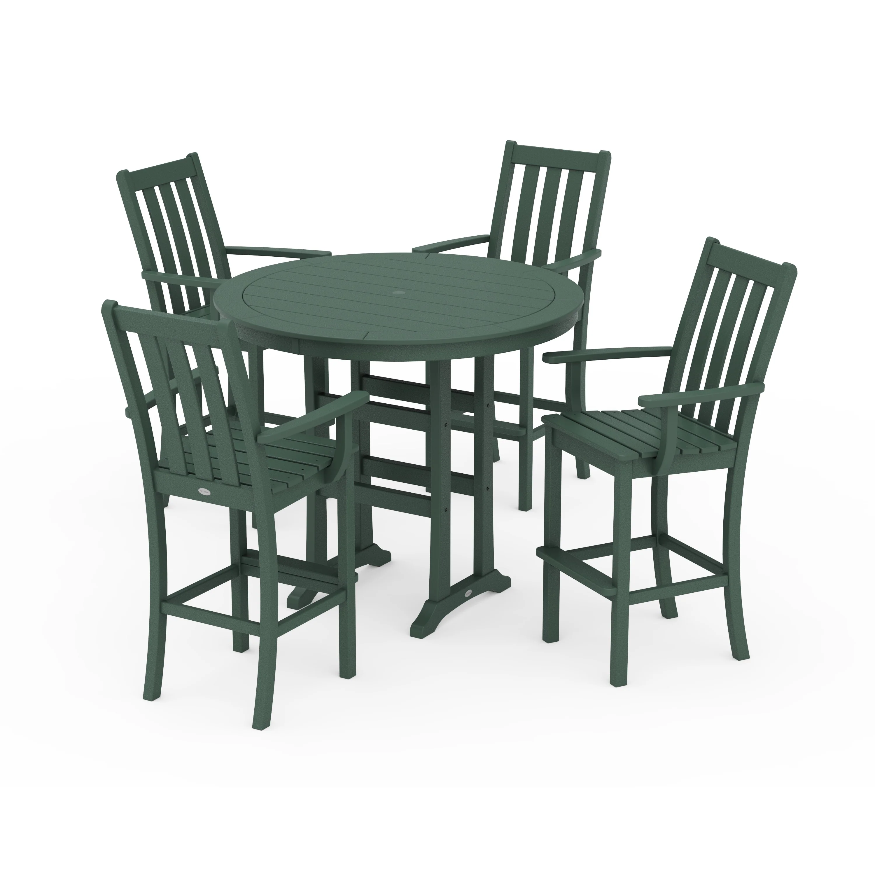 Vineyard 5-Piece Round Bar Set - Image 10