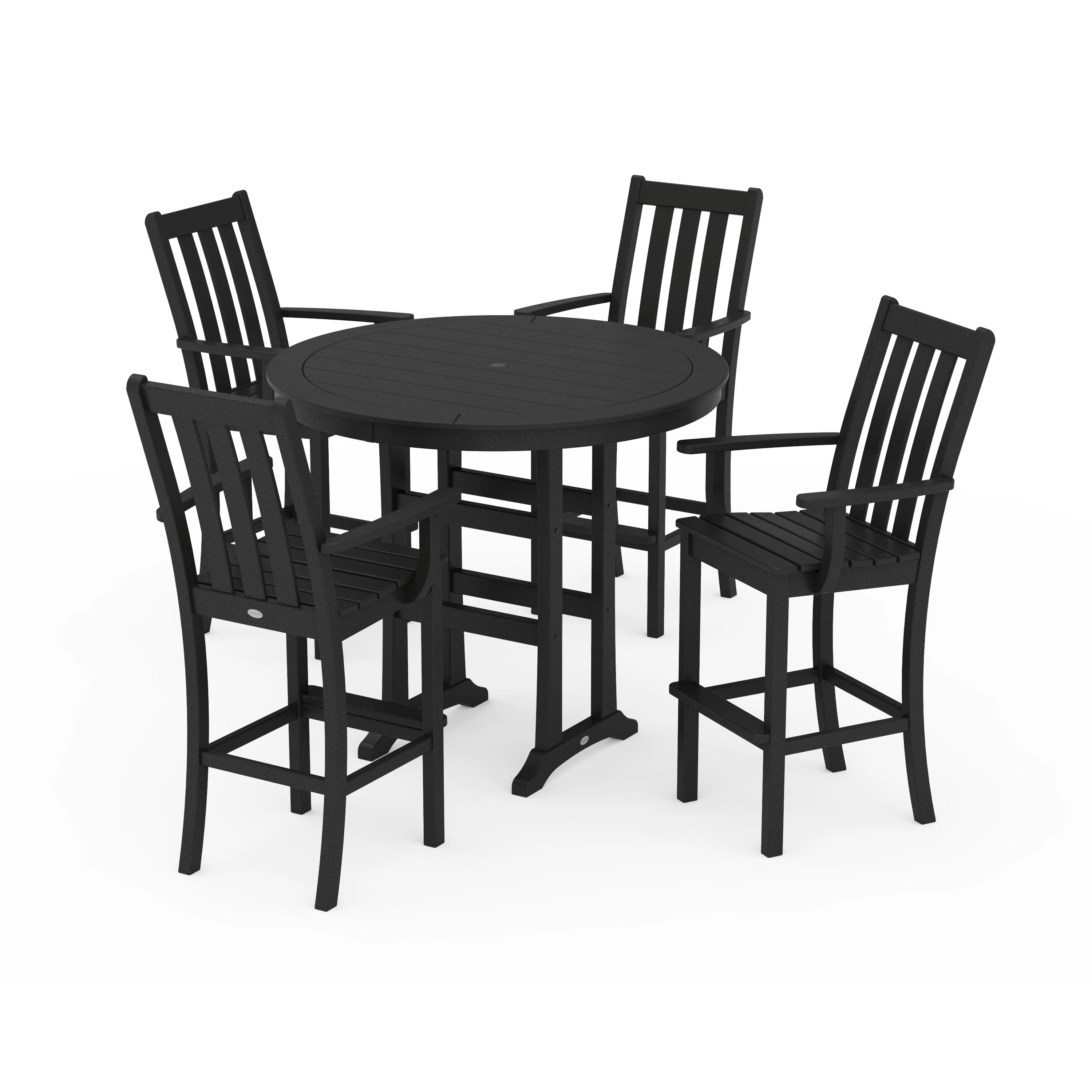 Vineyard 5-Piece Round Bar Set - Image 11