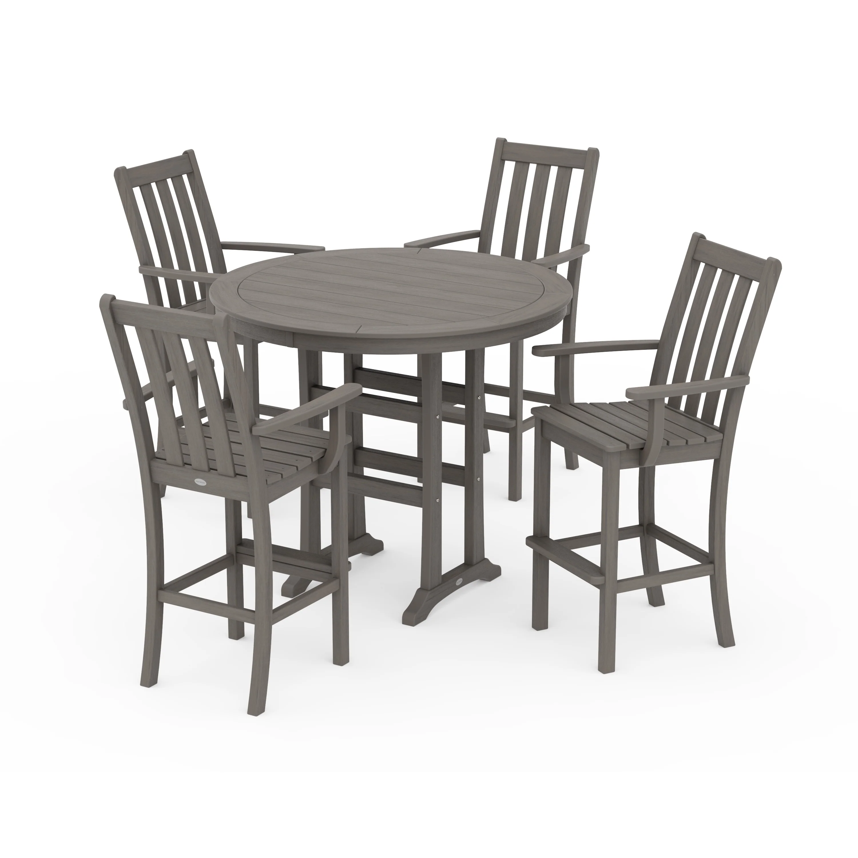 Vineyard 5-Piece Round Bar Set - Image 13