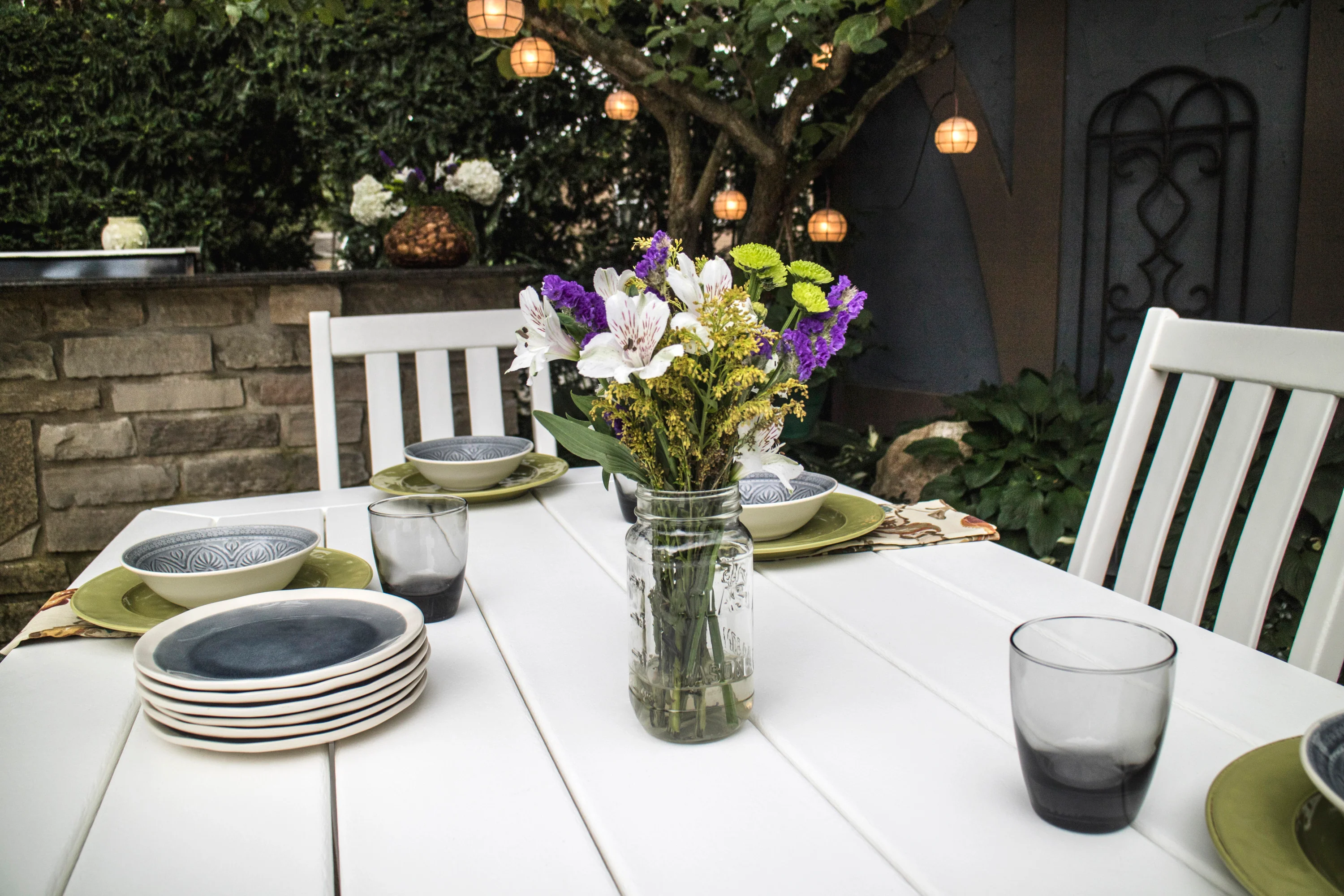 Vineyard 7-Piece Dining Set with Trestle Legs - Image 12