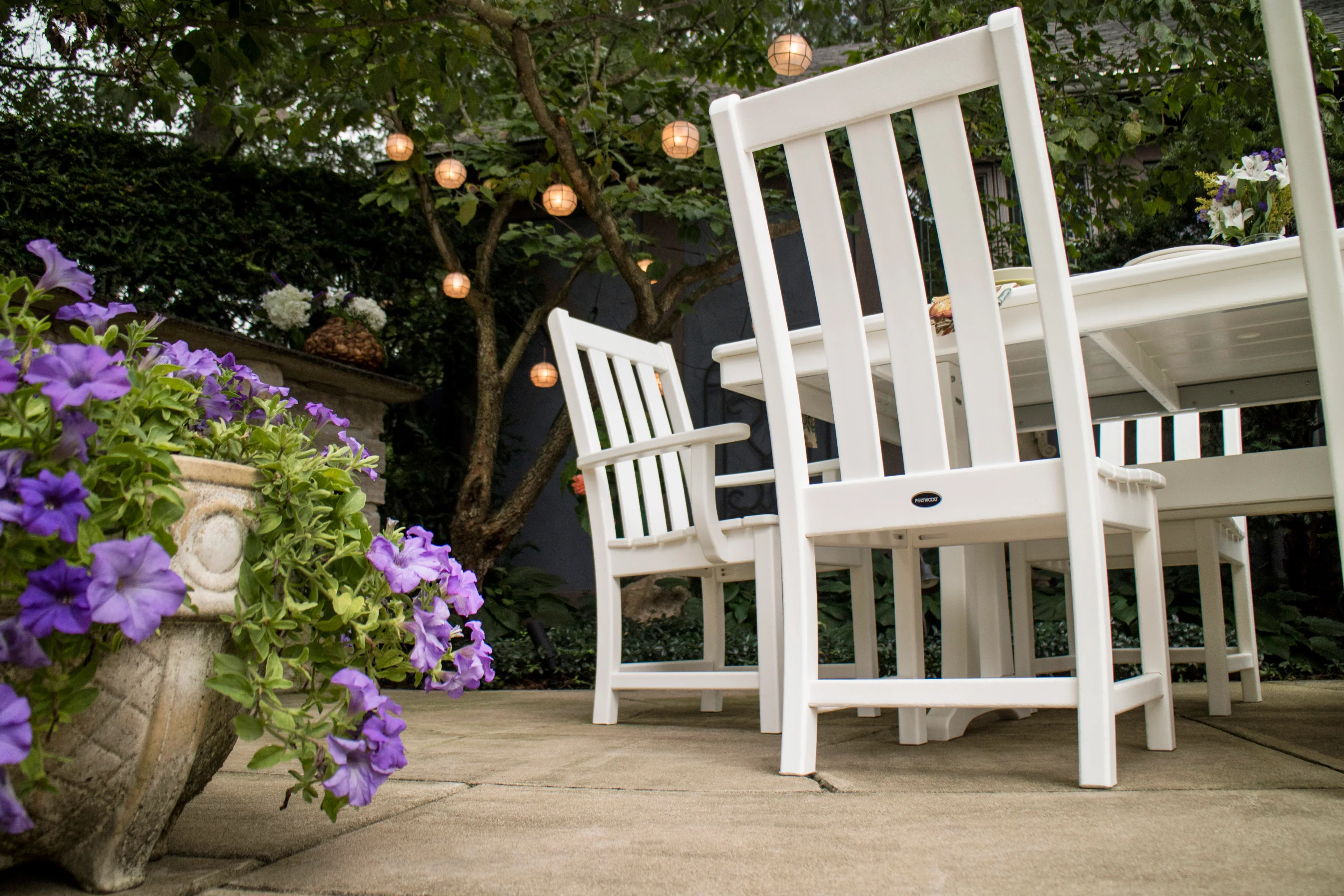 Vineyard 7-Piece Dining Set with Trestle Legs - Image 5