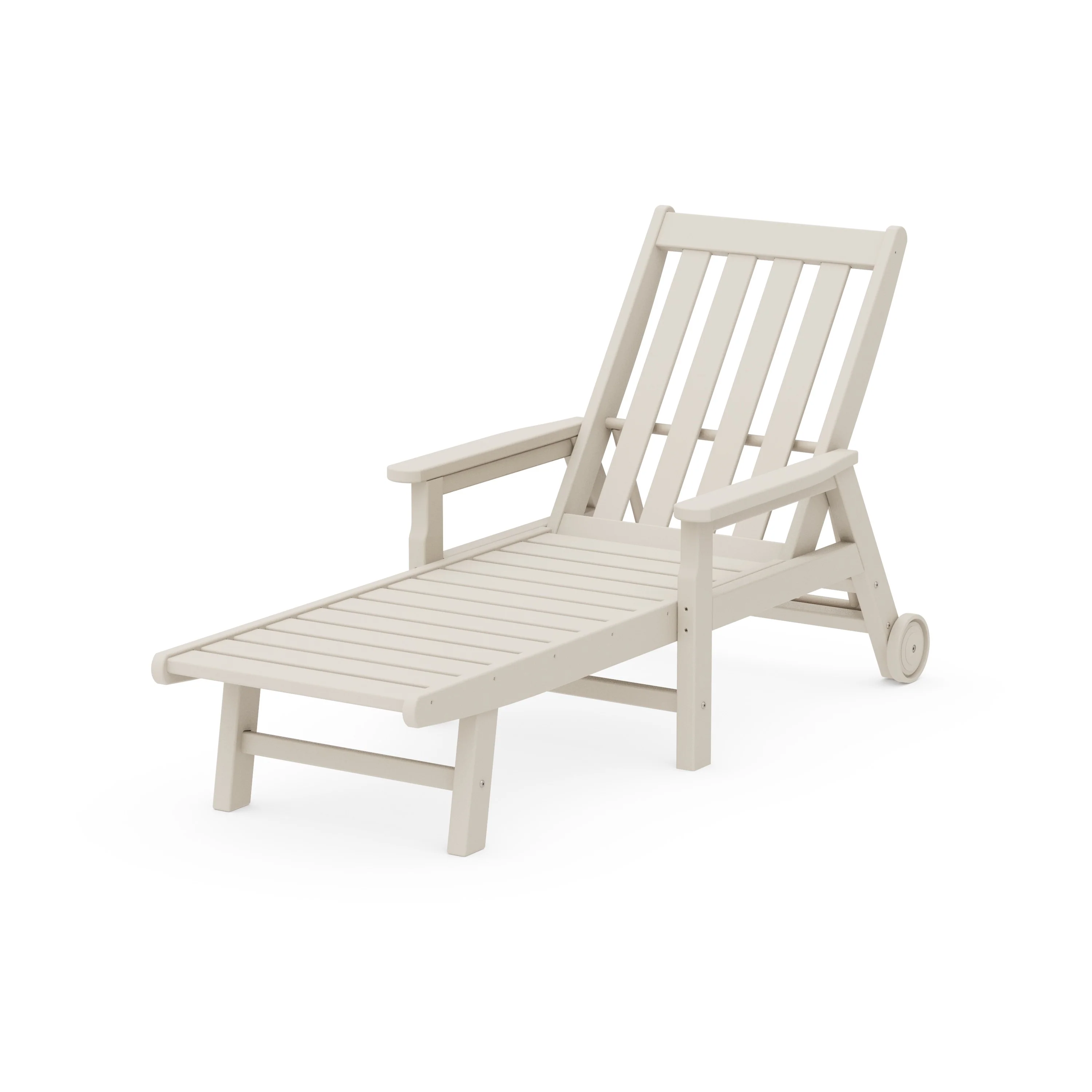 Vineyard Chaise with Arms and Wheels - Image 19