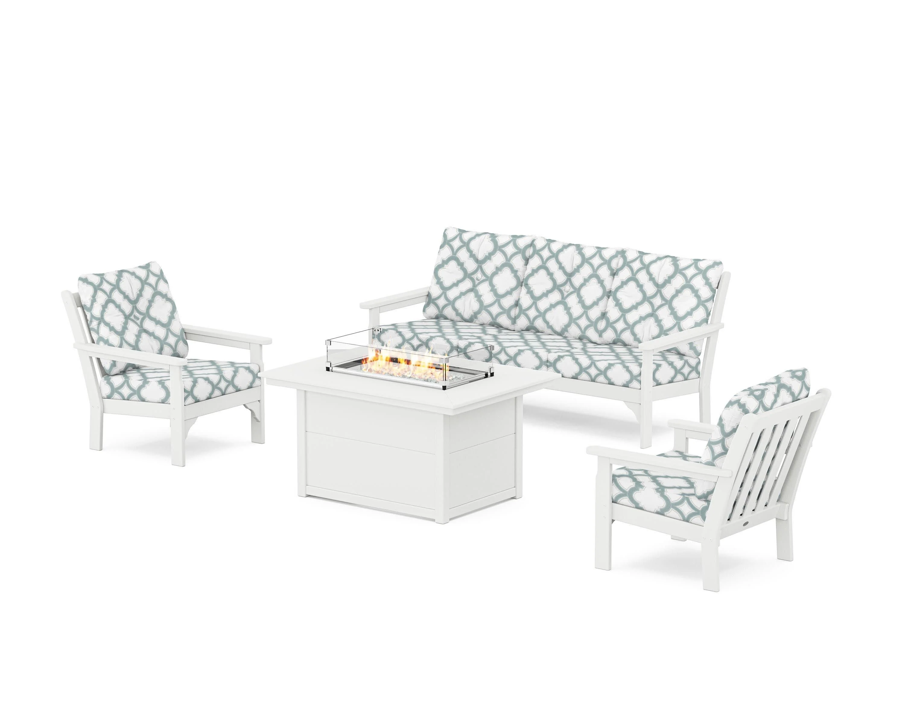 Vineyard Deep Seating Fire Pit Table Set - Image 140