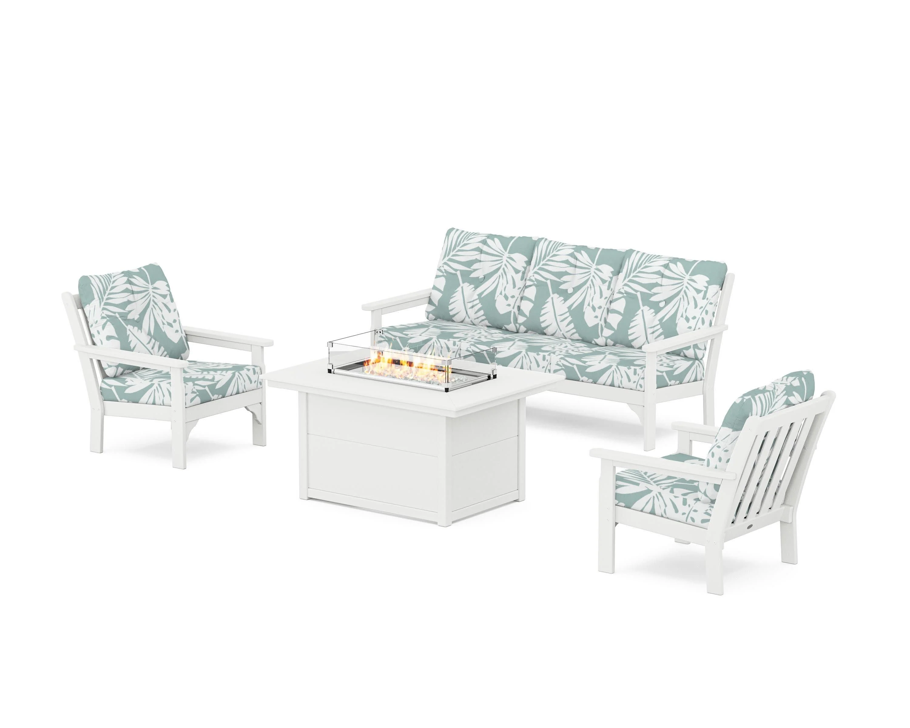 Vineyard Deep Seating Fire Pit Table Set - Image 194