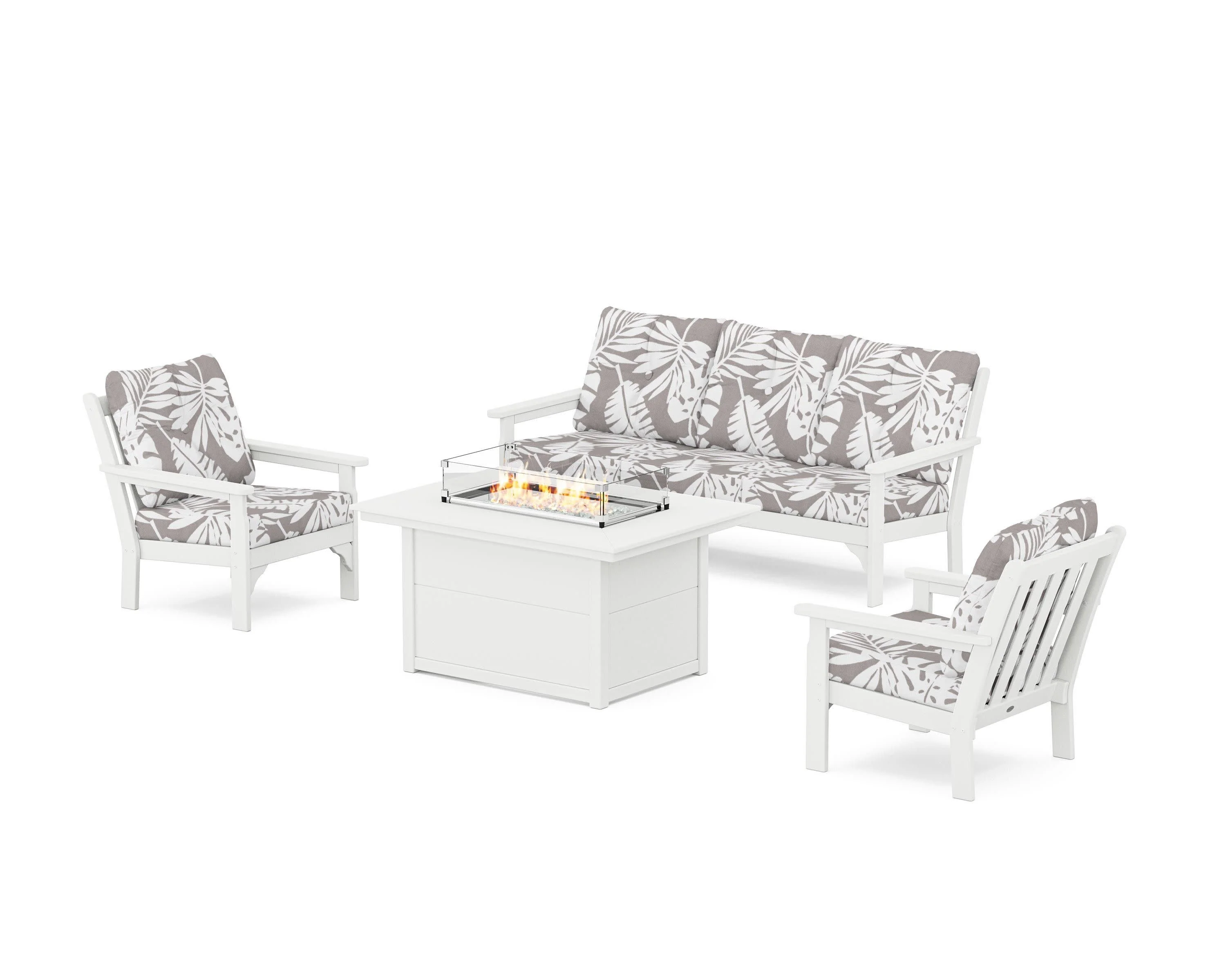 Vineyard Deep Seating Fire Pit Table Set - Image 195