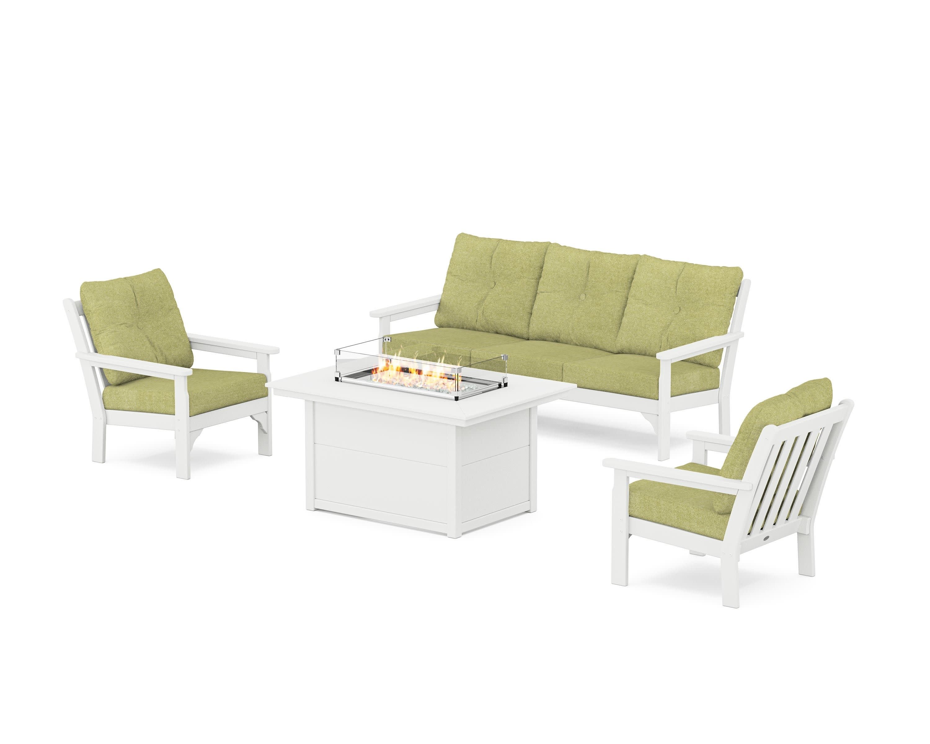 Vineyard Deep Seating Fire Pit Table Set - Image 207