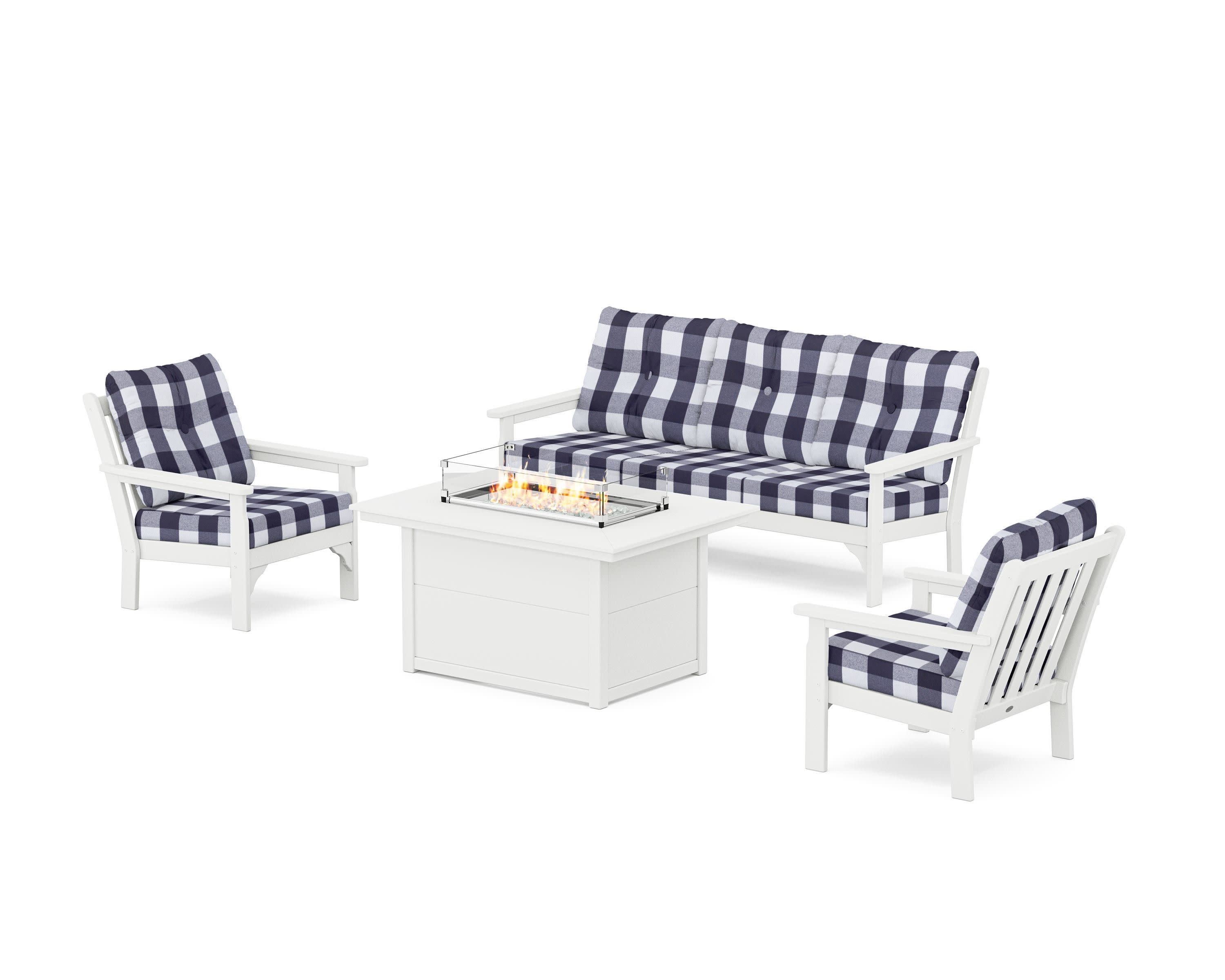 Vineyard Deep Seating Fire Pit Table Set - Image 81