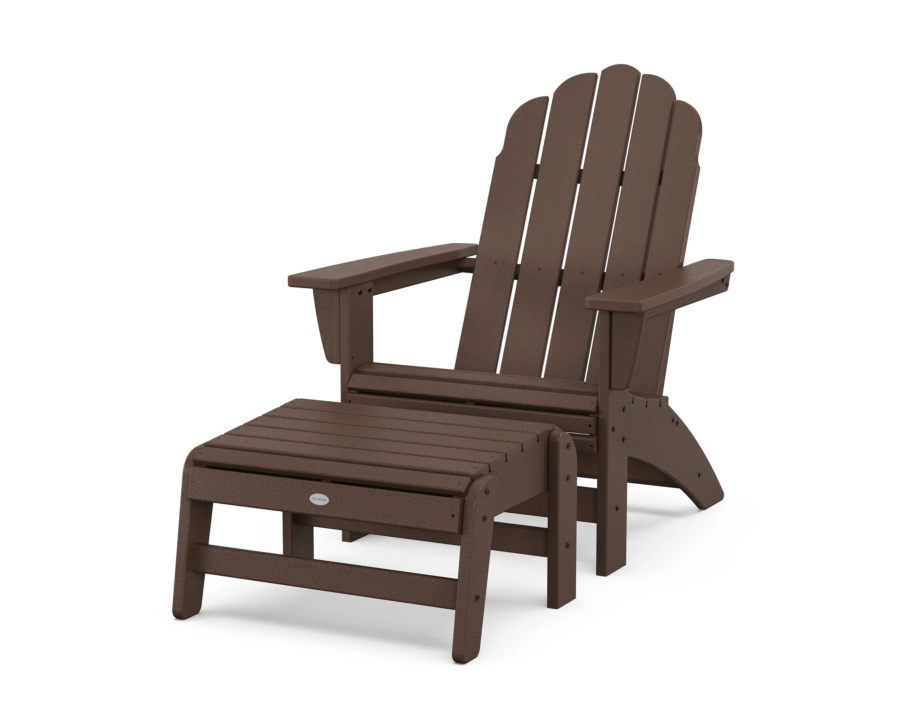 Vineyard Grand Adirondack Chair with Ottoman - Image 14