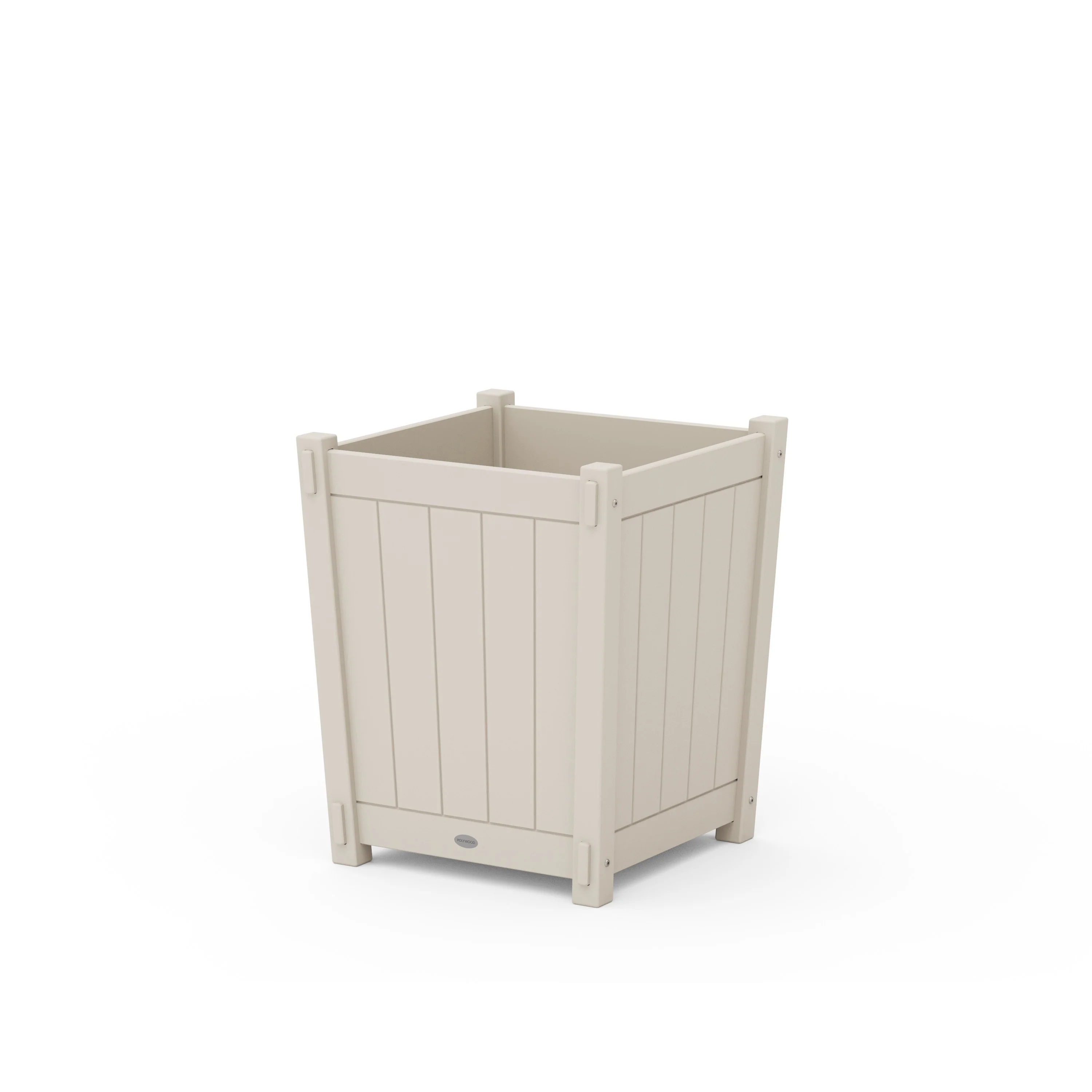 Vineyard Large Tapered Square Short Planter Box - Image 10