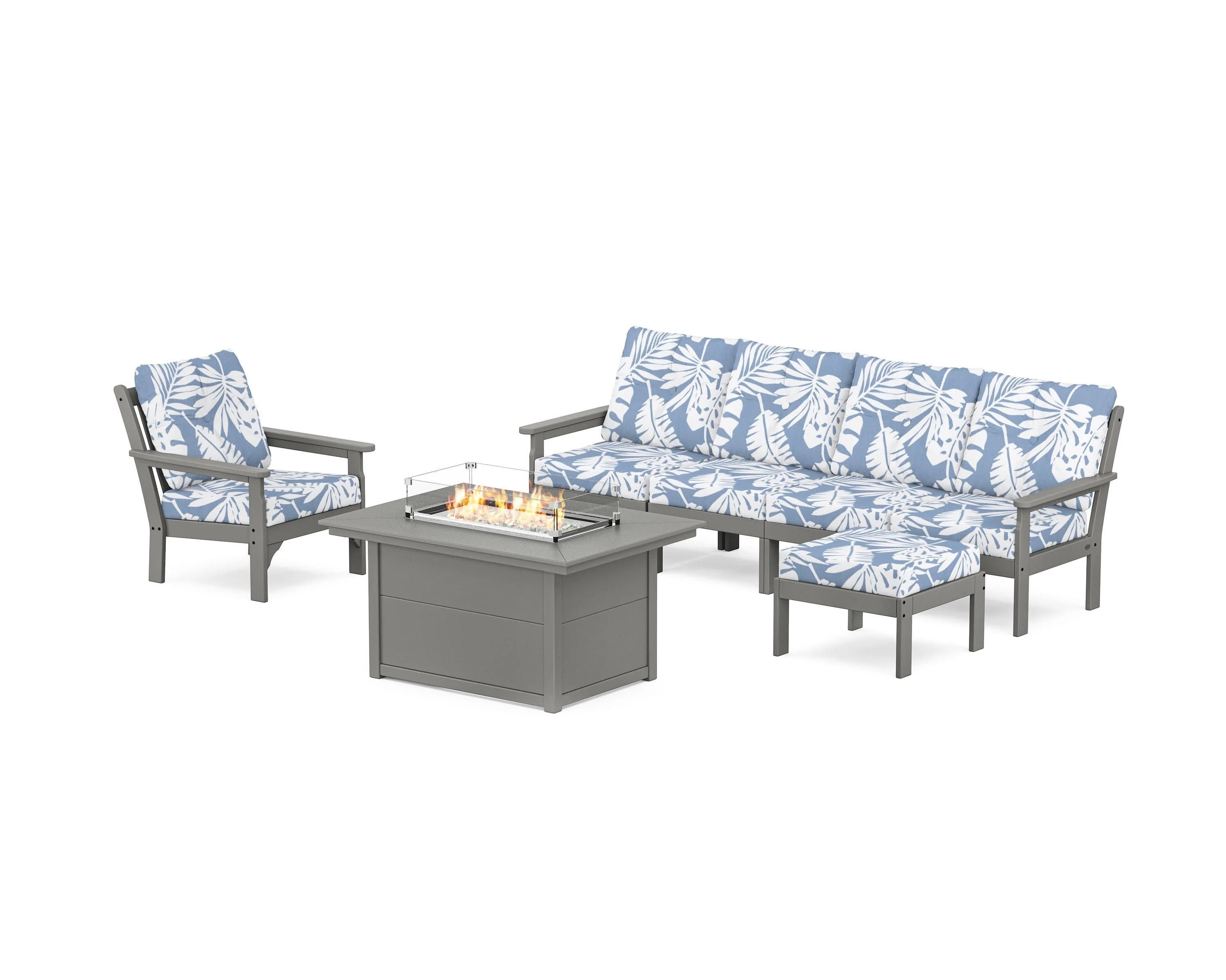 Vineyard Sectional Lounge and Fire Pit Set - Image 109