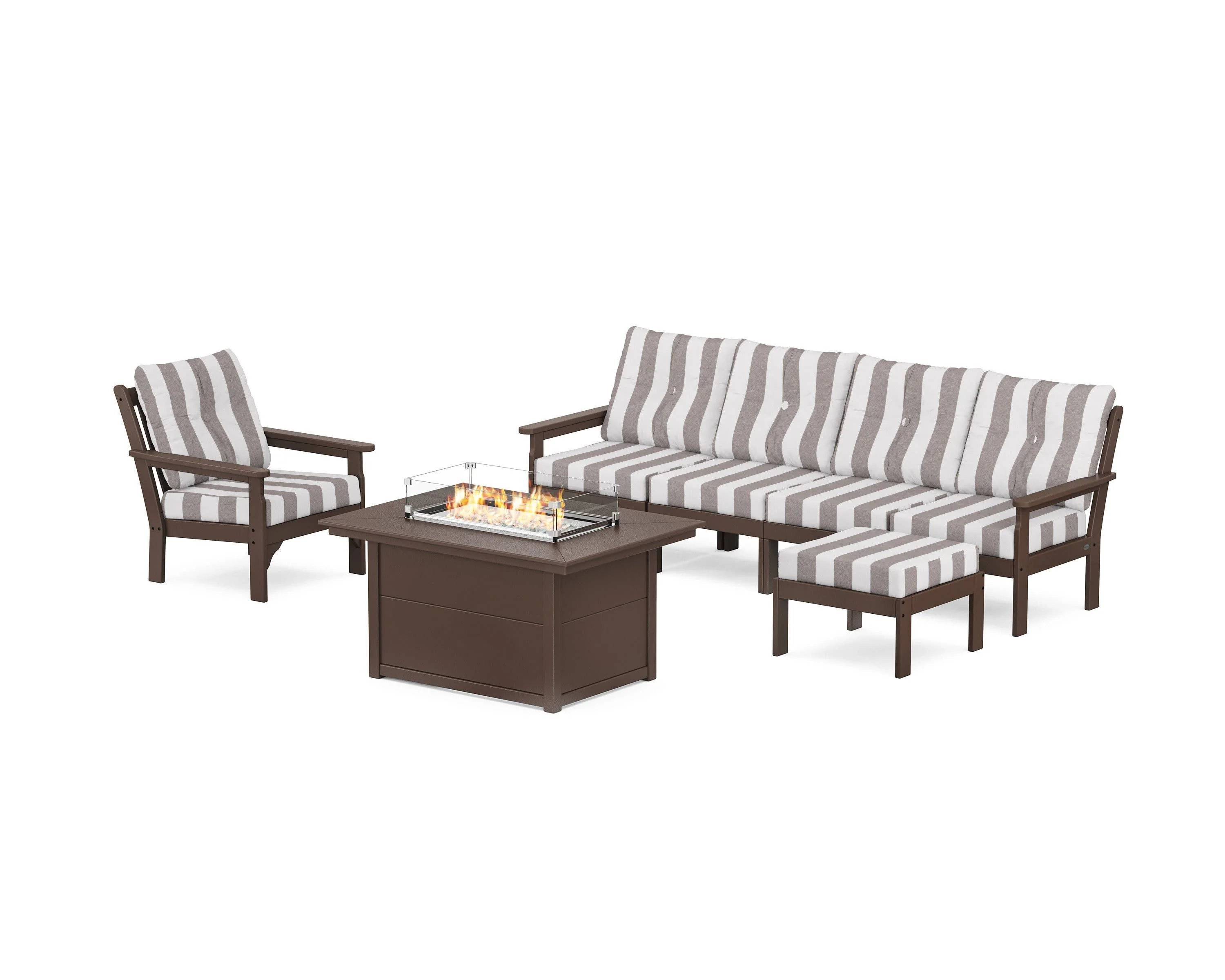 Vineyard Sectional Lounge and Fire Pit Set - Image 195