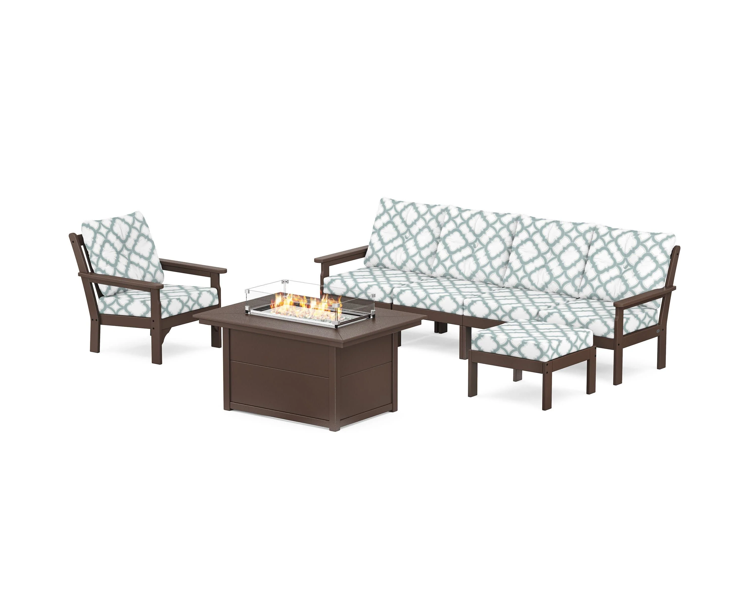 Vineyard Sectional Lounge and Fire Pit Set - Image 34