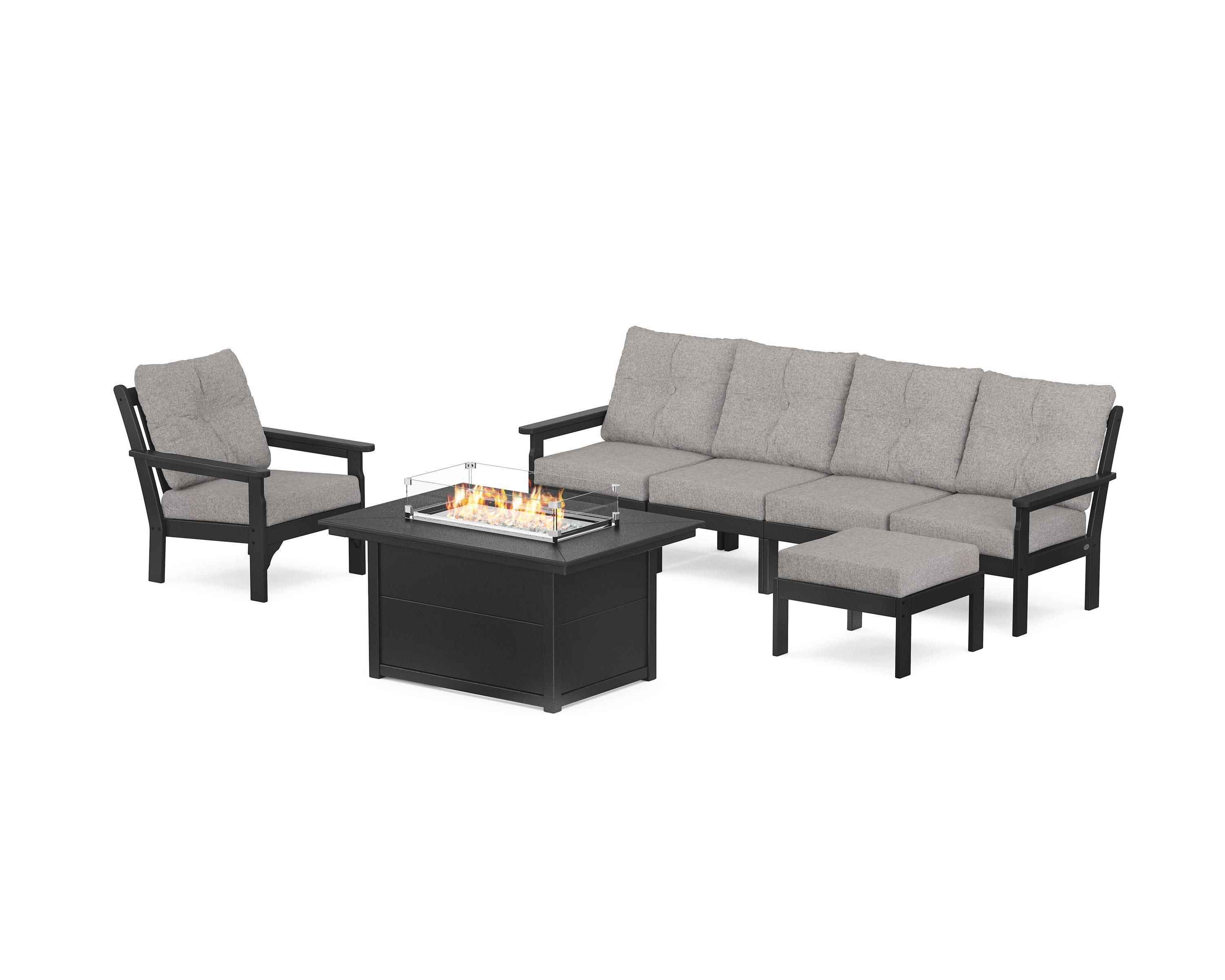 Vineyard Sectional Lounge and Fire Pit Set - Image 83