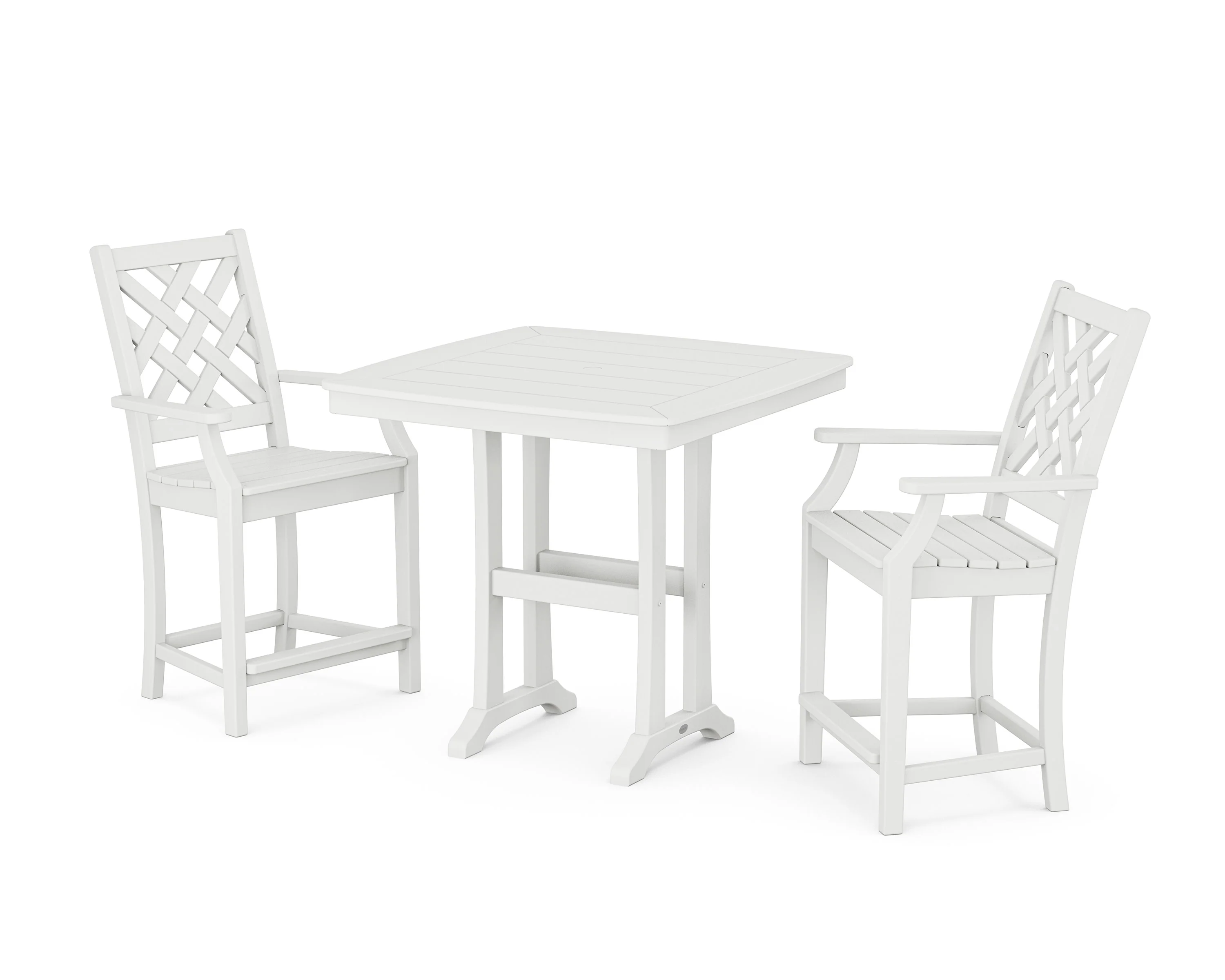 Wovendale 3-Piece Counter Set with Trestle Legs - Image 8