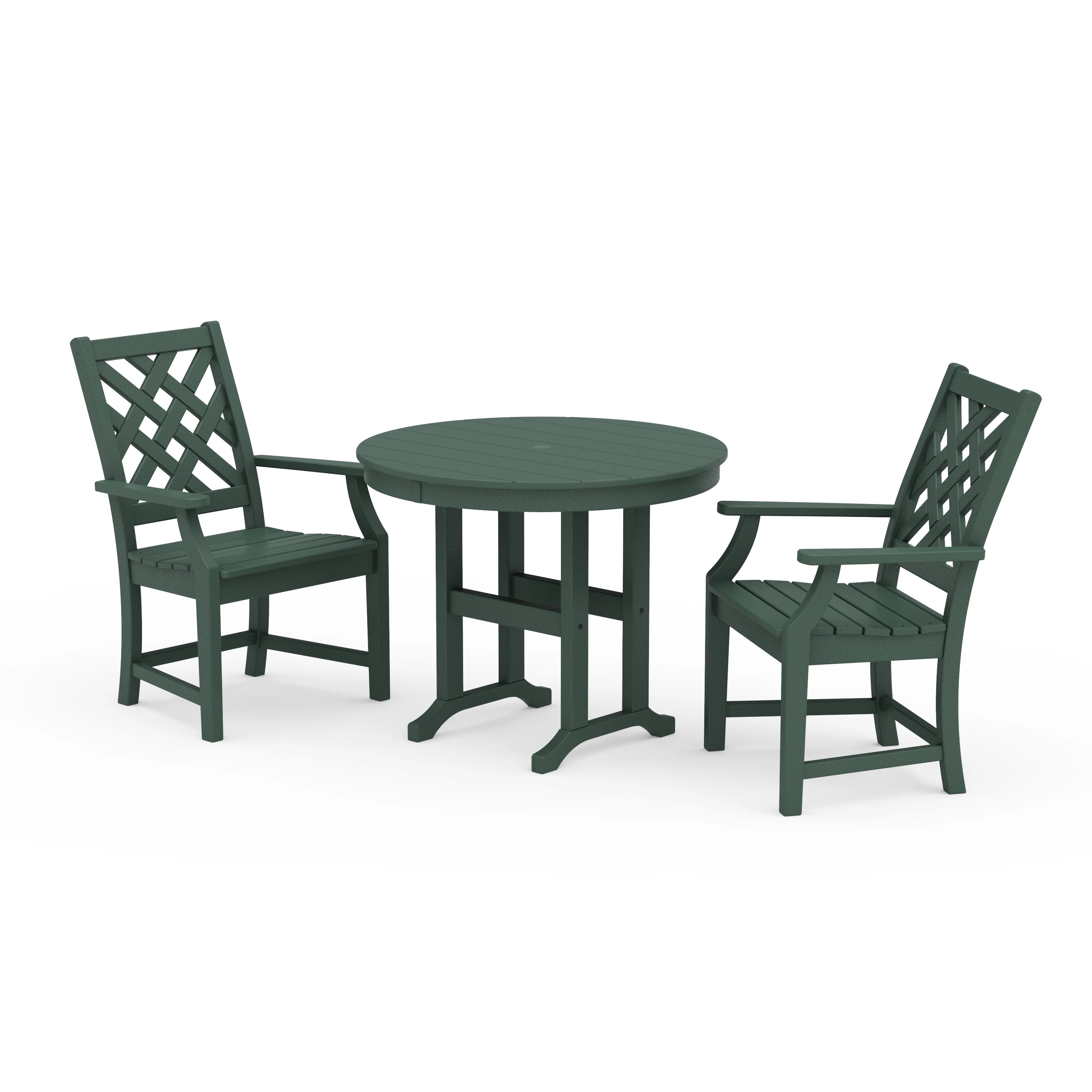 Wovendale 3-Piece Farmhouse Dining Set - Image 4