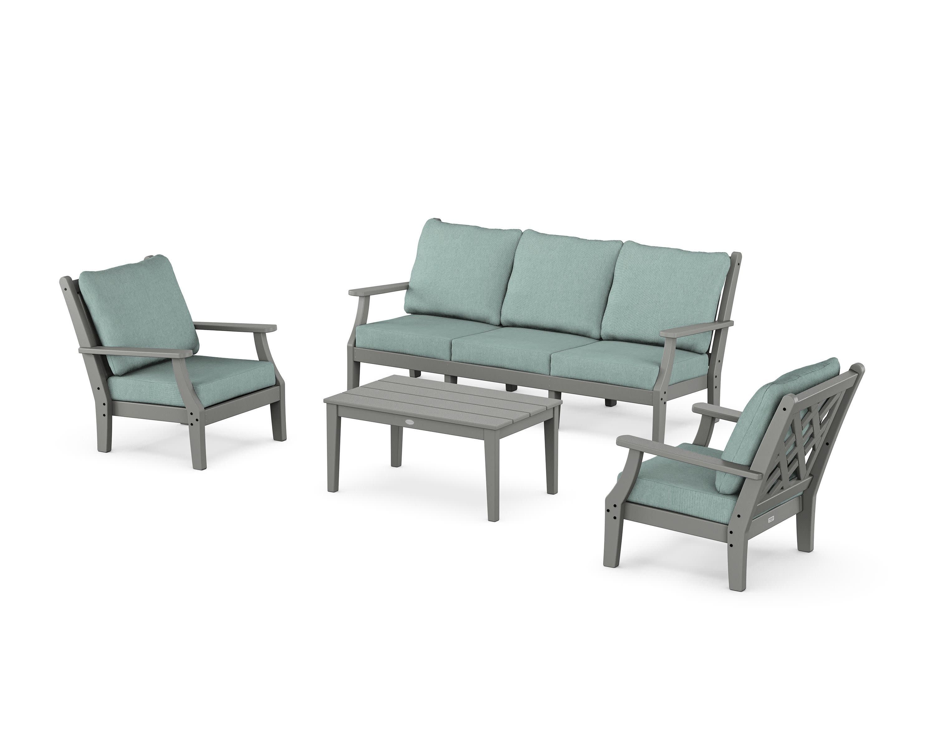 Wovendale 4-Piece Deep Seating Set with Sofa - Image 100