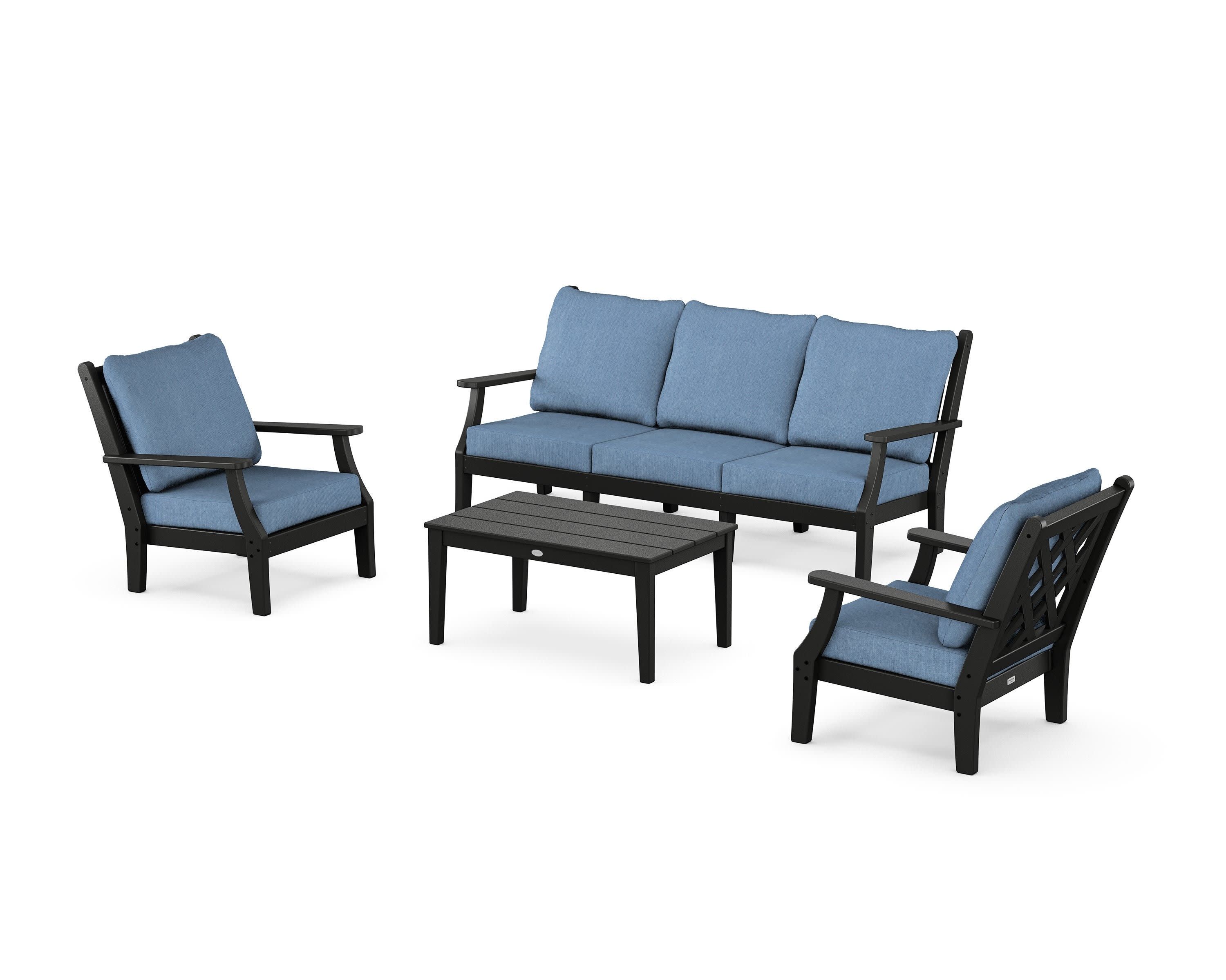 Wovendale 4-Piece Deep Seating Set with Sofa - Image 205