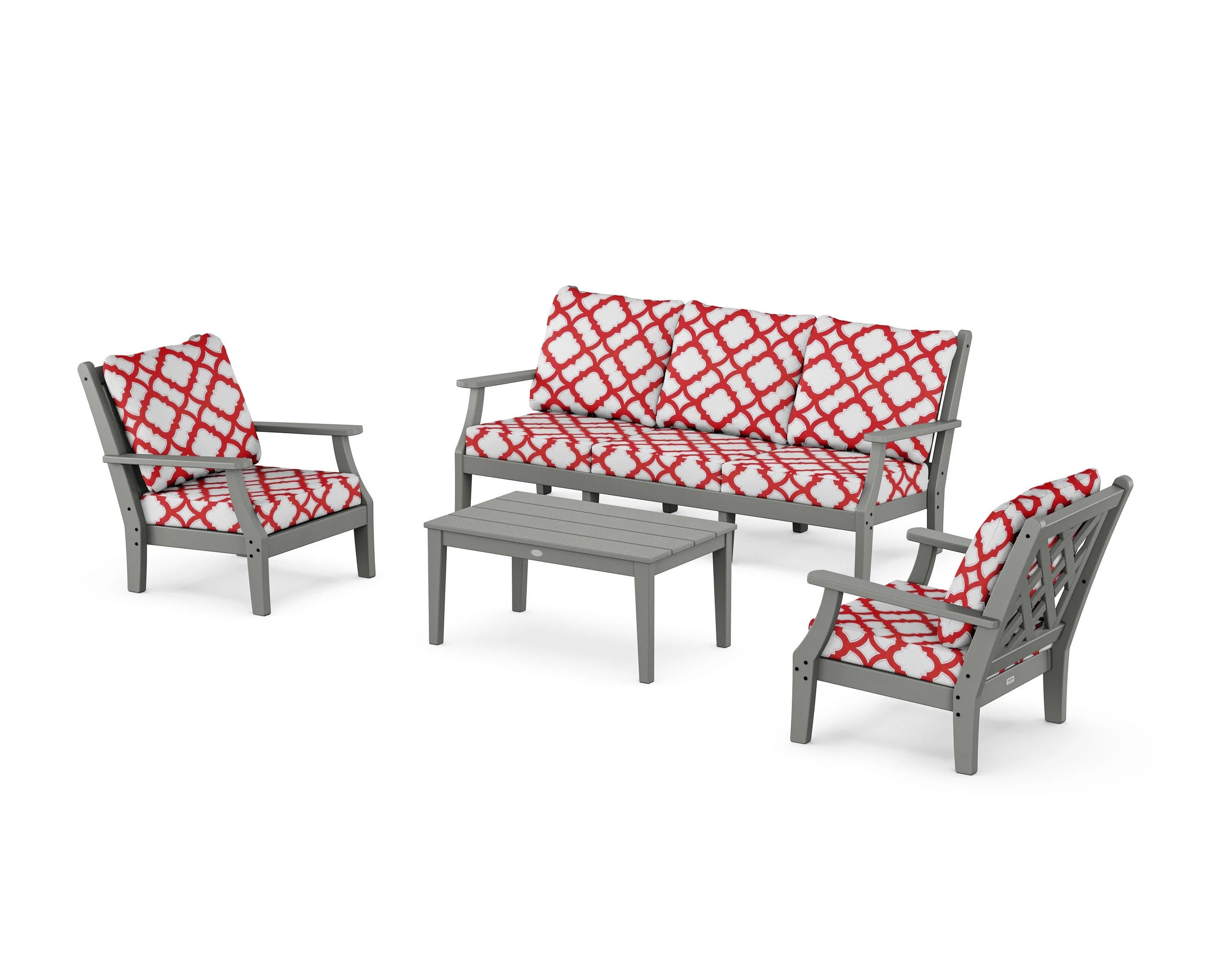 Wovendale 4-Piece Deep Seating Set with Sofa - Image 6