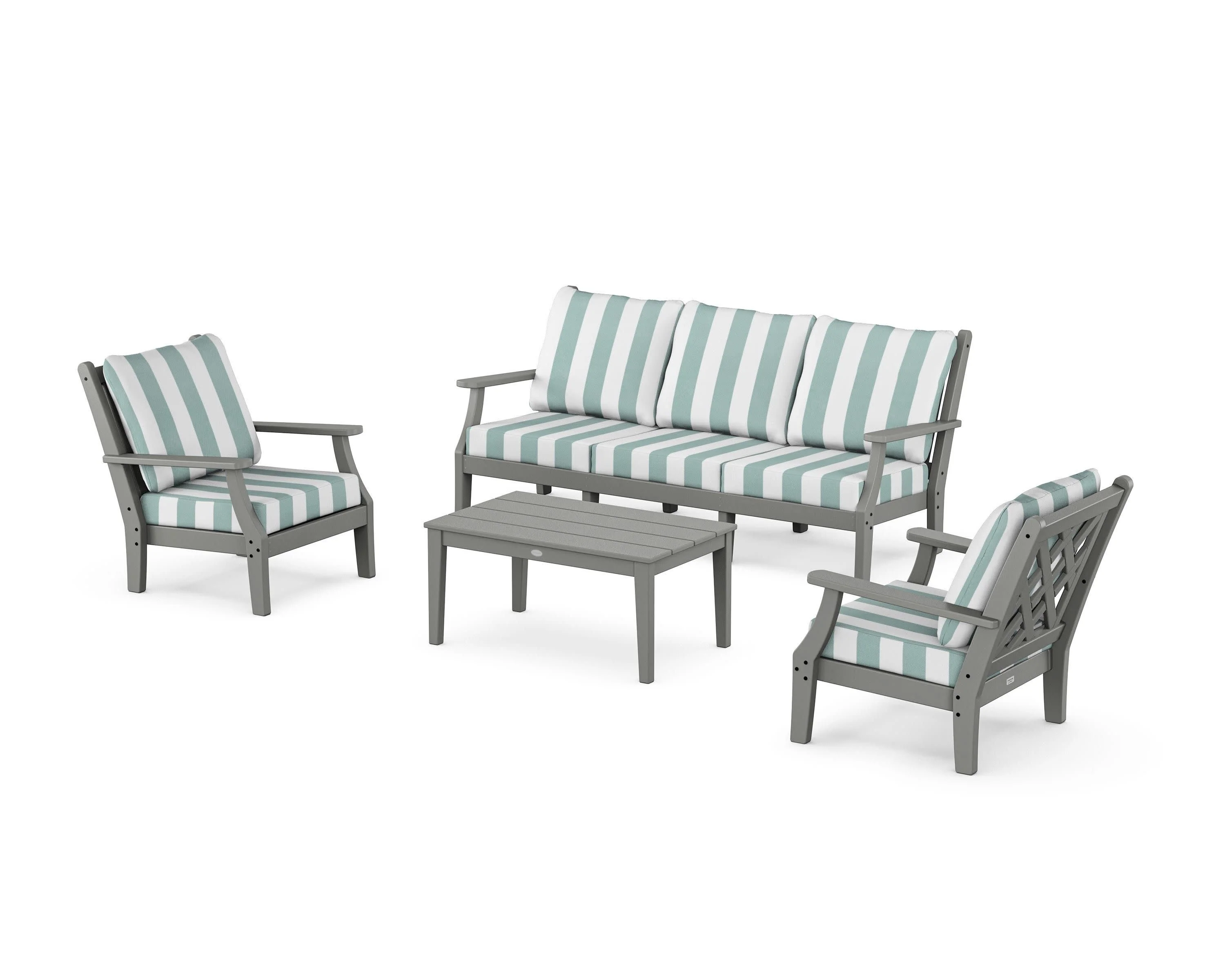 Wovendale 4-Piece Deep Seating Set with Sofa - Image 9
