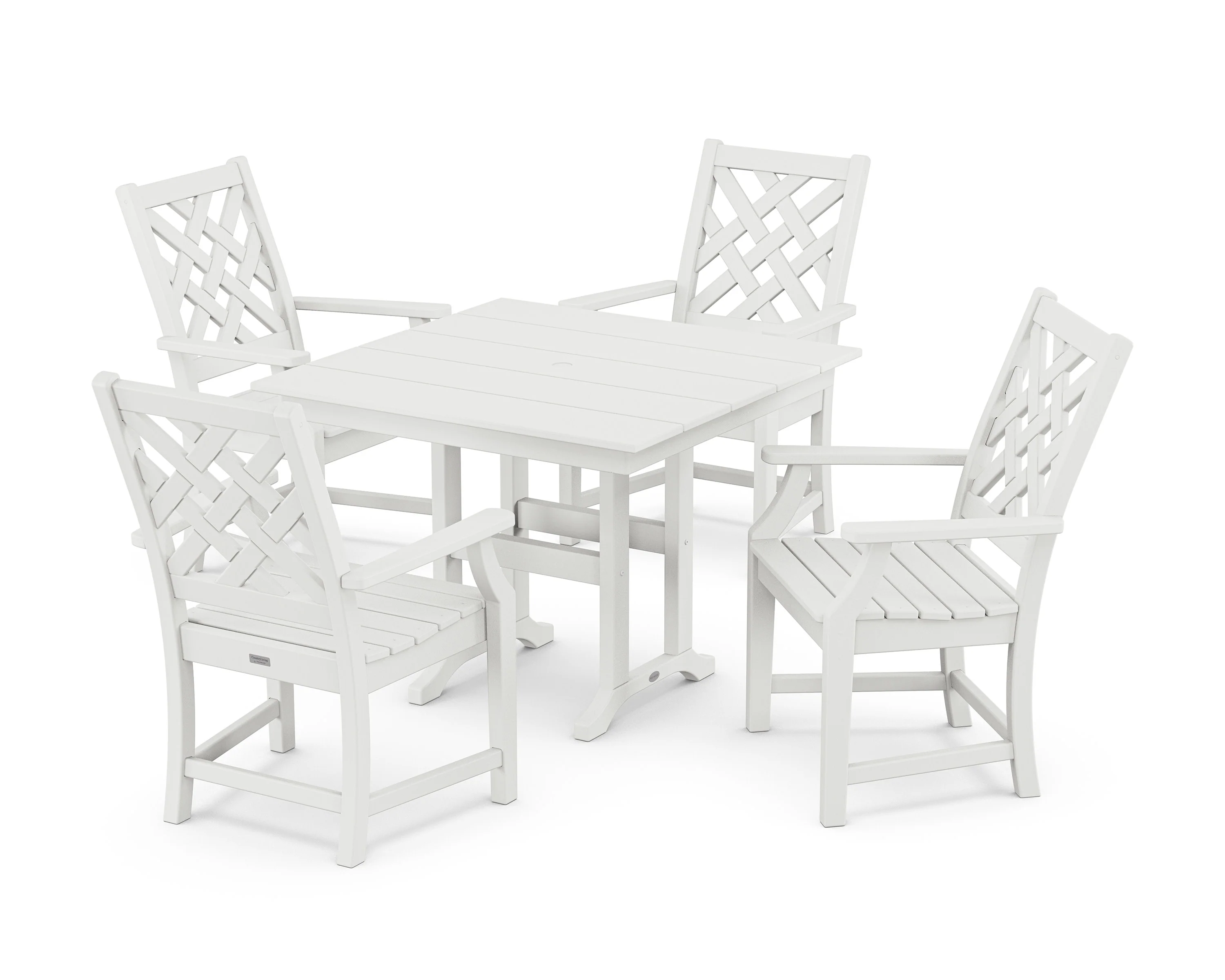 Wovendale 5-Piece Farmhouse Dining Set - Image 3