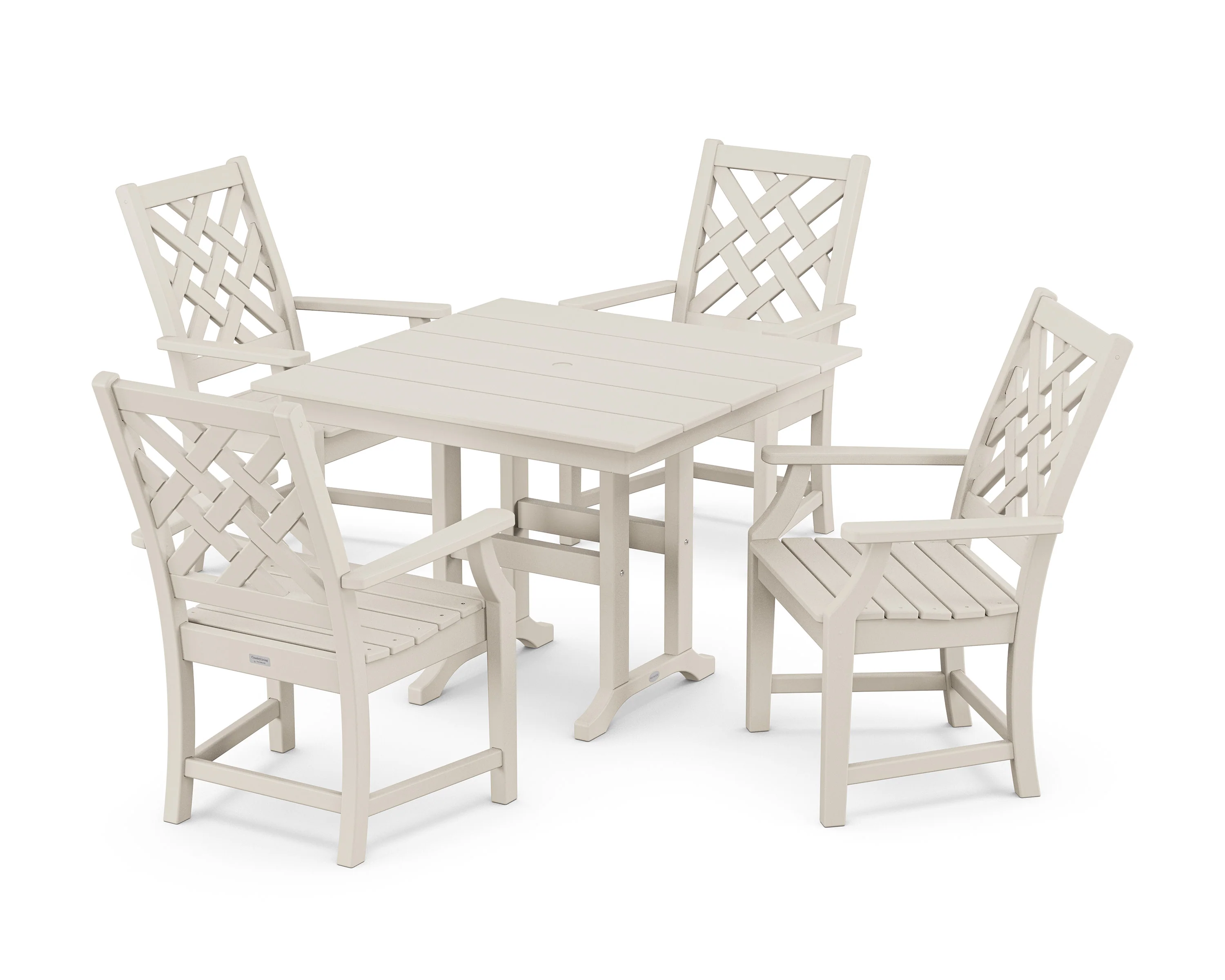 Wovendale 5-Piece Farmhouse Dining Set - Image 5
