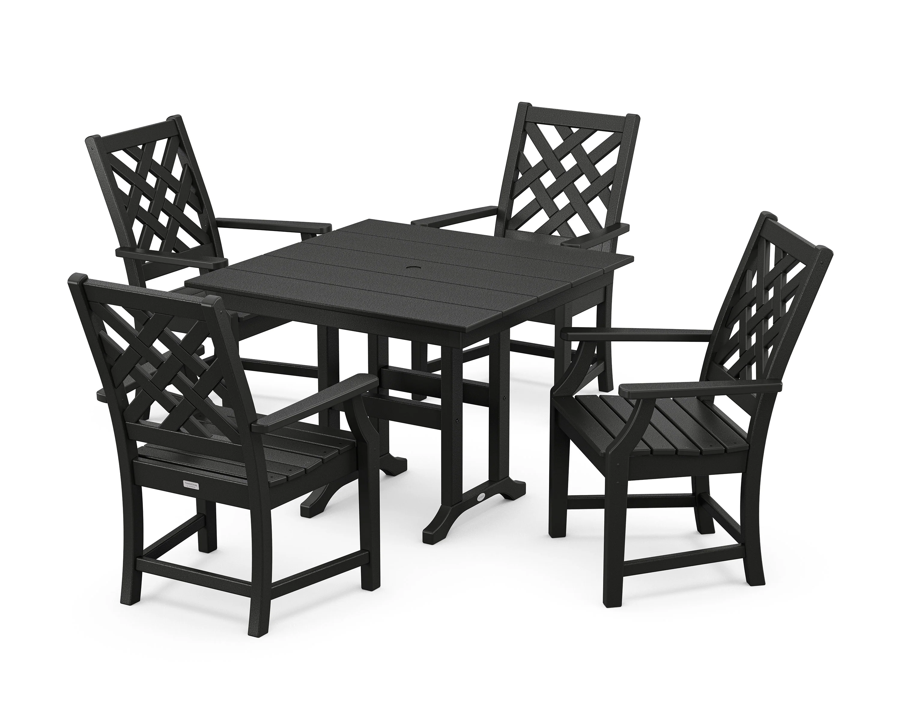 Wovendale 5-Piece Farmhouse Dining Set - Image 6