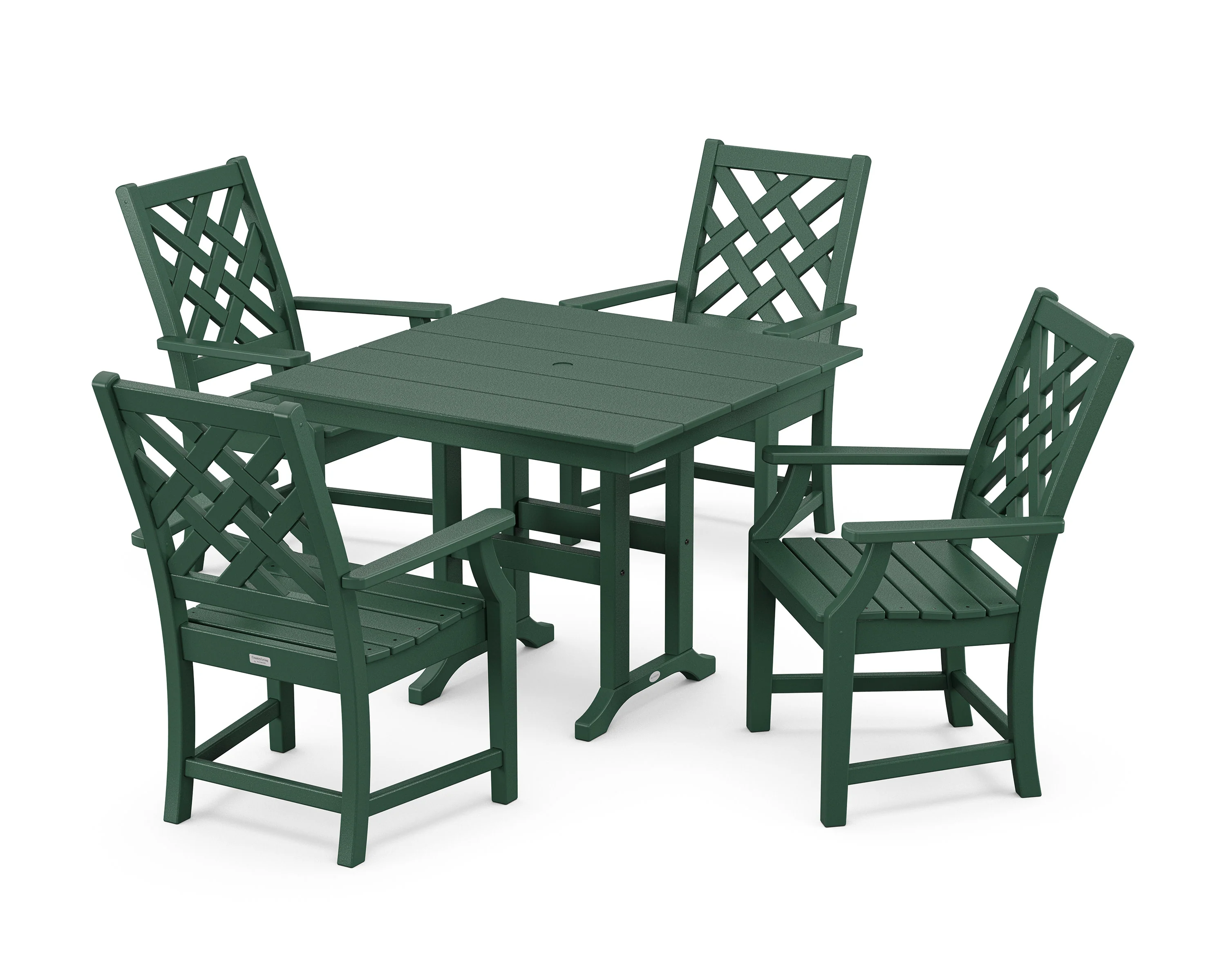 Wovendale 5-Piece Farmhouse Dining Set - Image 8