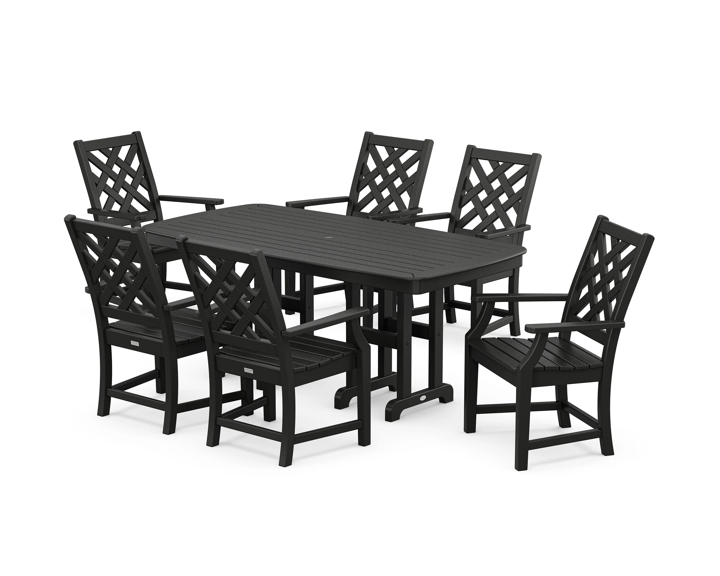 Wovendale Arm Chair 7-Piece Dining Set - Image 5