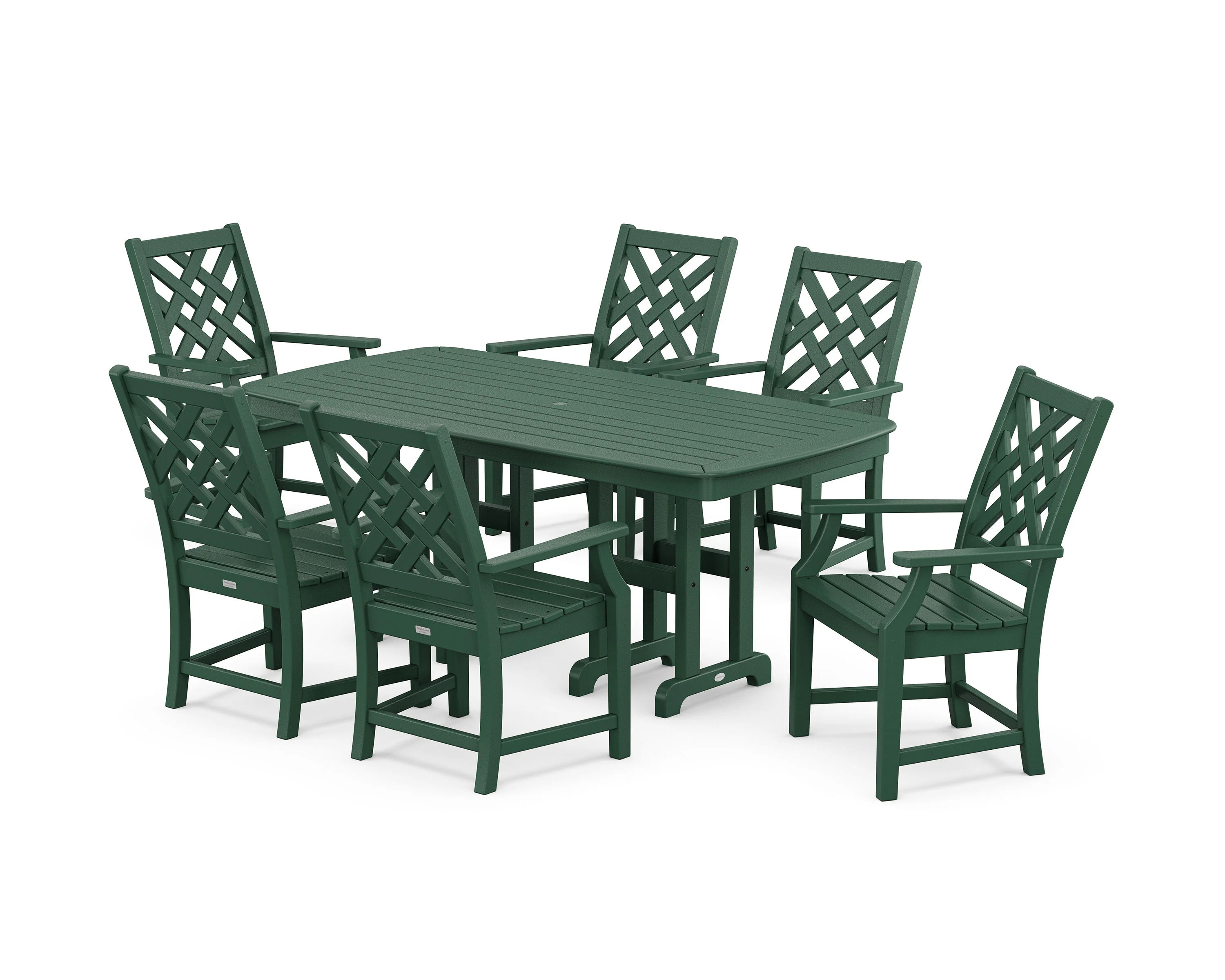 Wovendale Arm Chair 7-Piece Dining Set - Image 6