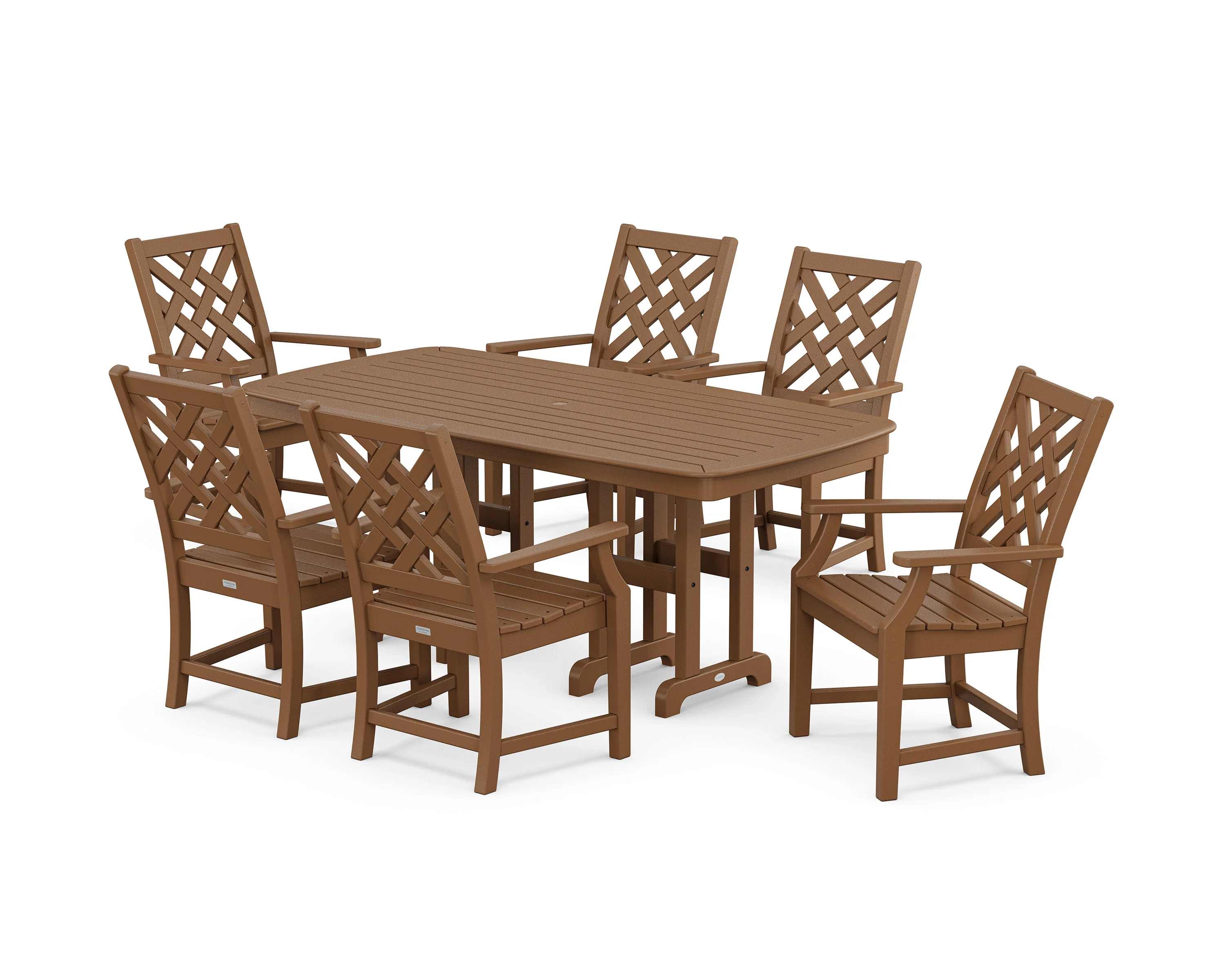 Wovendale Arm Chair 7-Piece Dining Set - Image 7