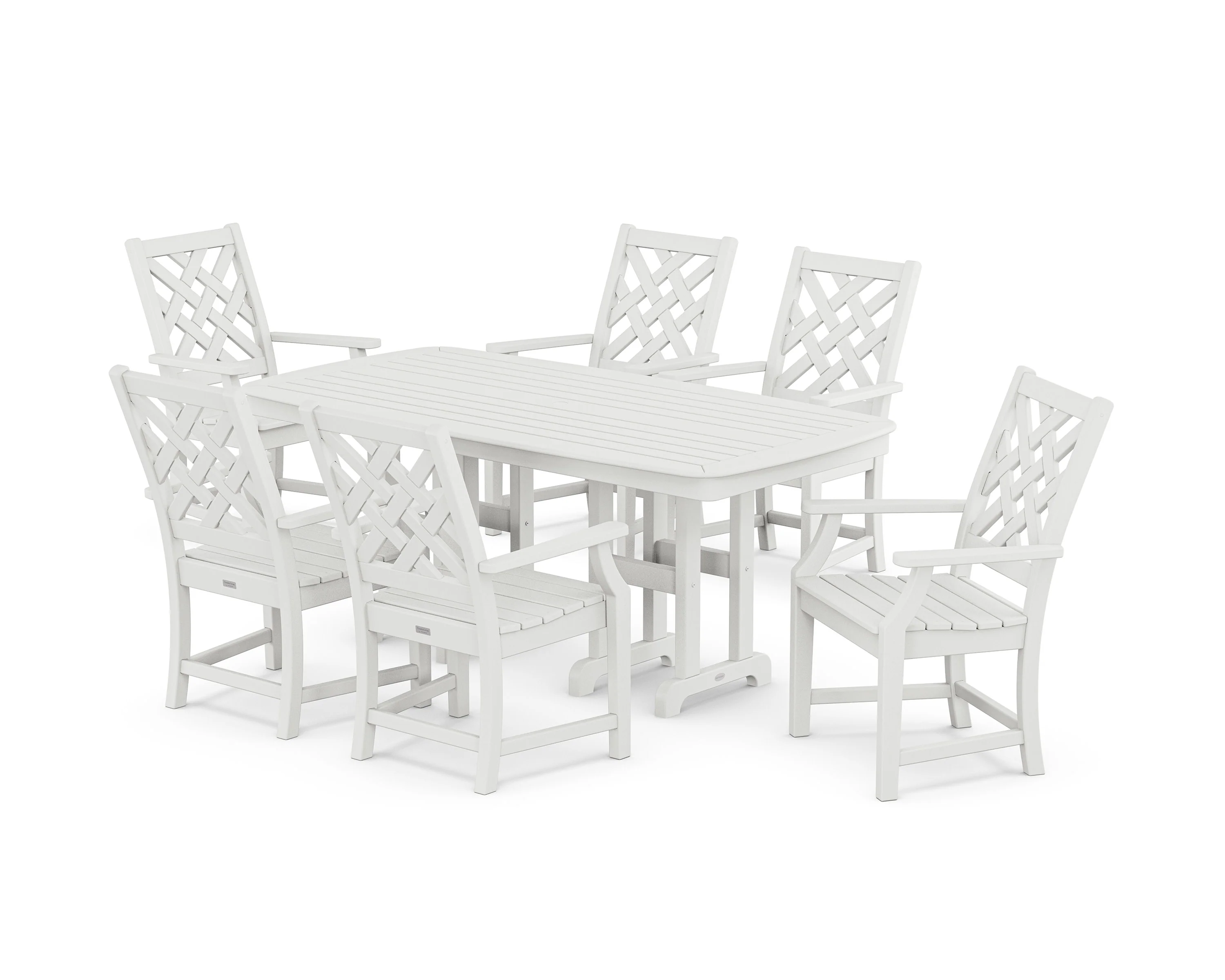 Wovendale Arm Chair 7-Piece Dining Set - Image 8