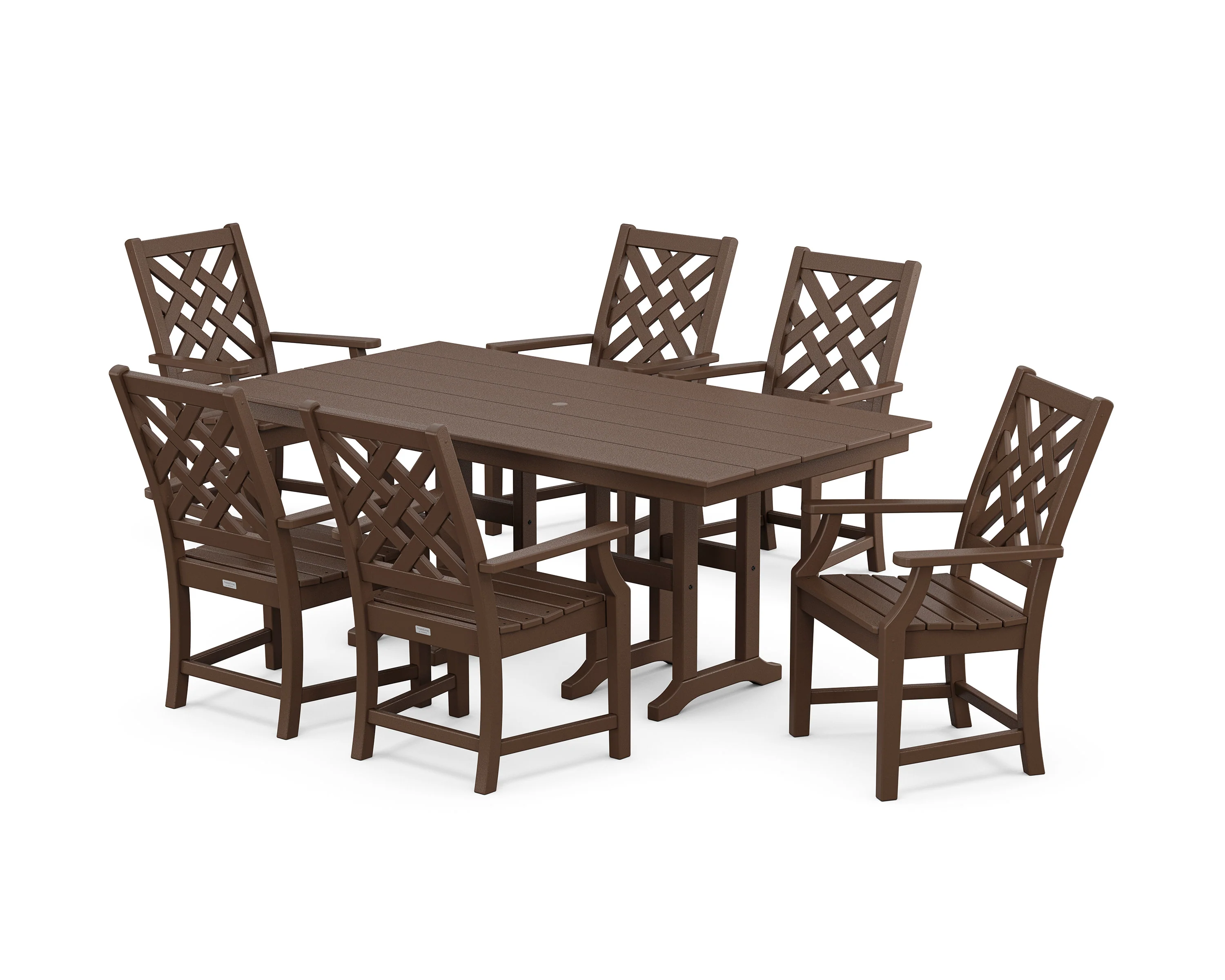 Wovendale Arm Chair 7-Piece Farmhouse Dining Set - Image 9