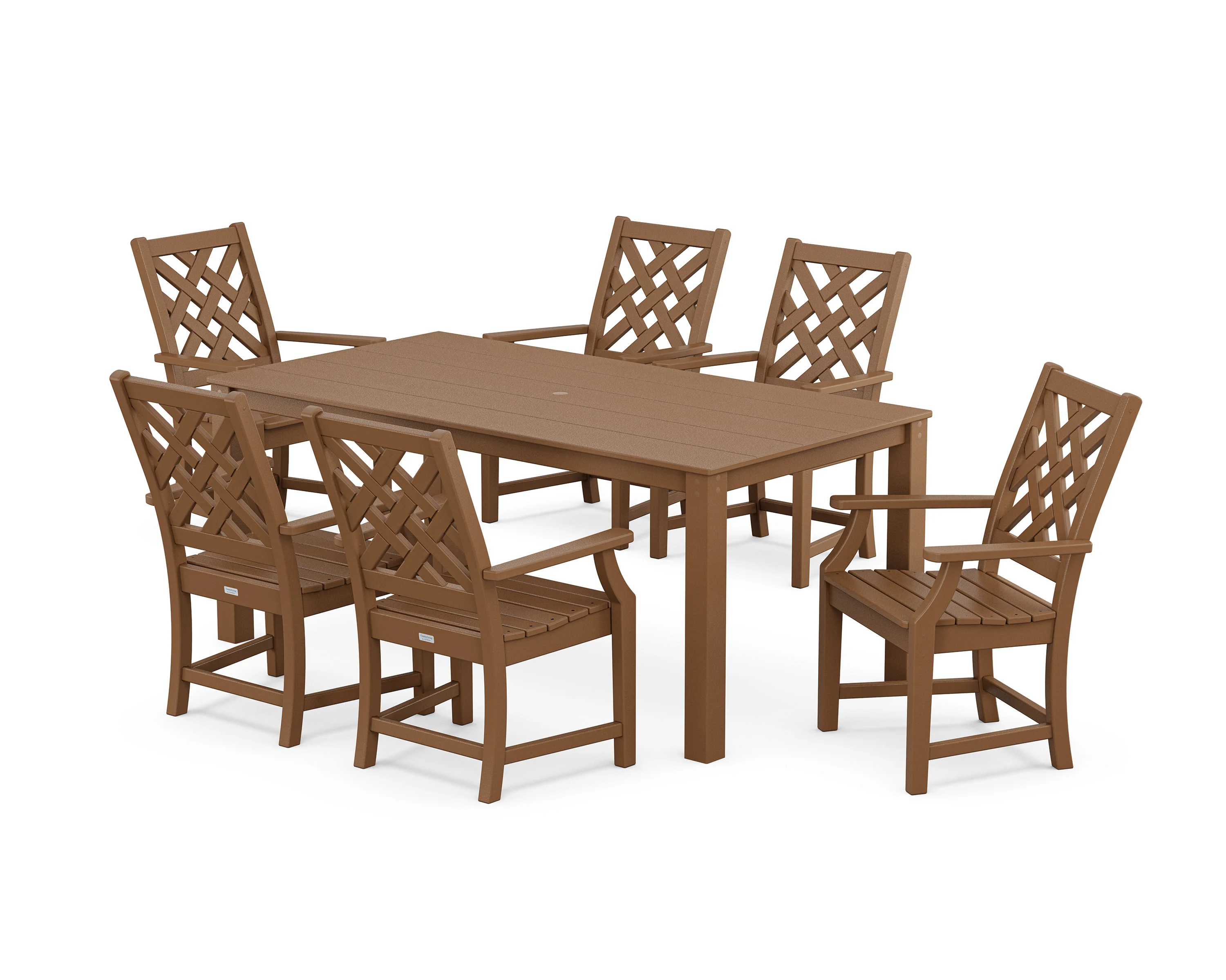Wovendale Arm Chair 7-Piece Parsons Dining Set - Image 7