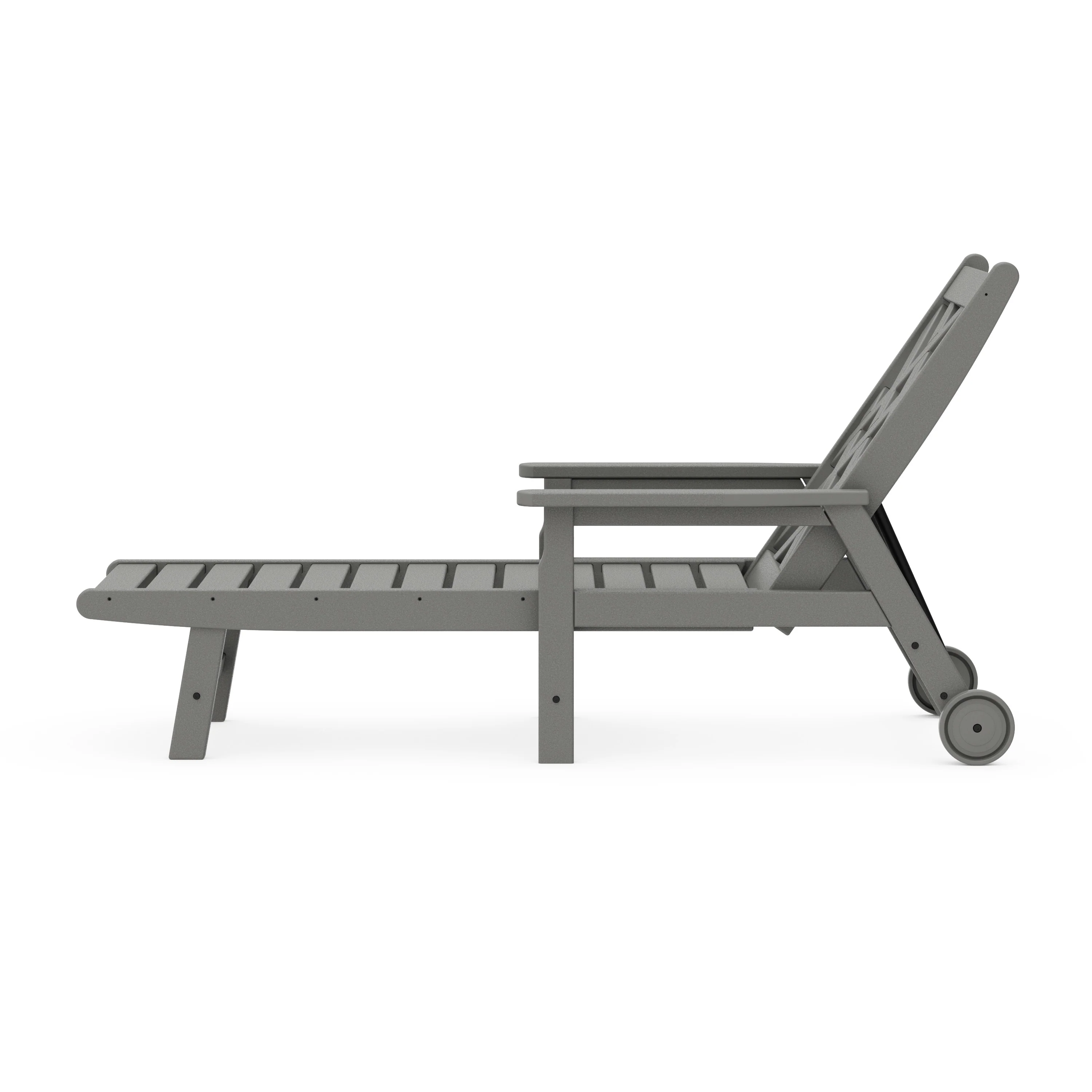 Wovendale Chaise with Arms and Wheels - Image 5